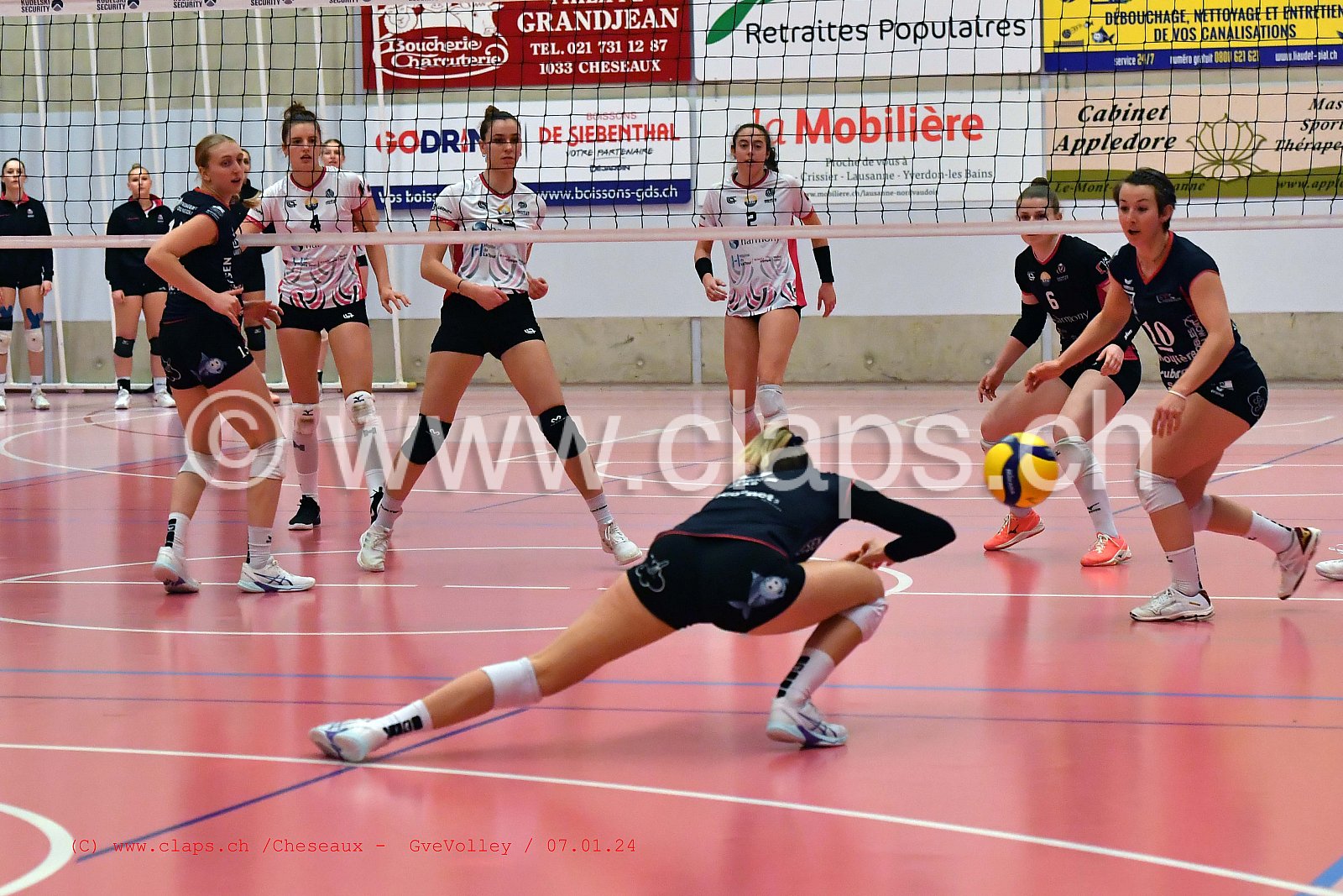 20240107 Cheseaux - GeneveVolley