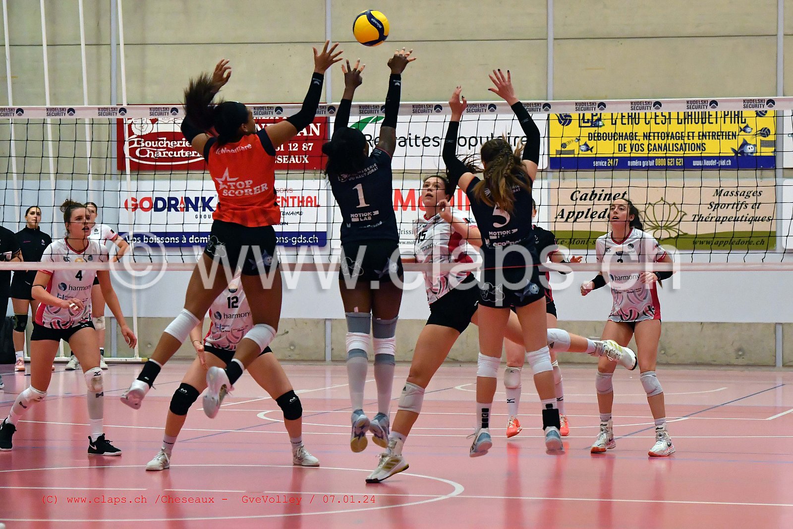 20240107 Cheseaux - GeneveVolley