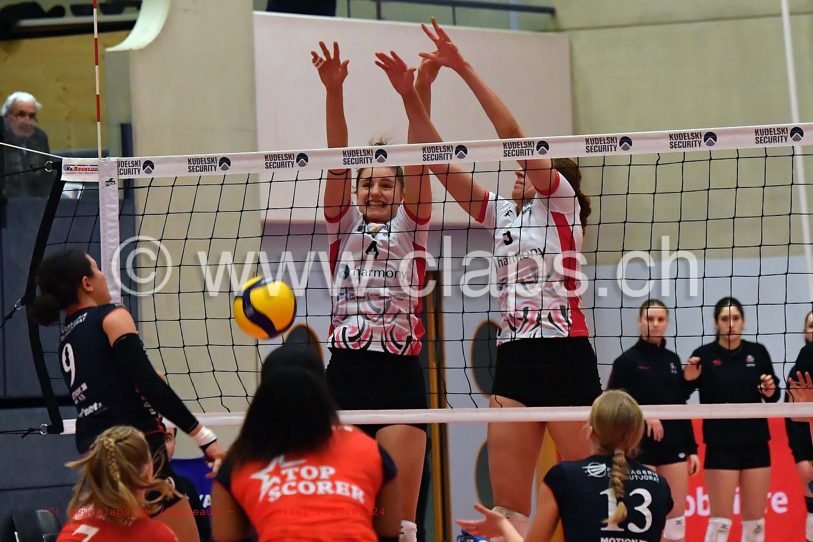 20240107 Cheseaux - GeneveVolley