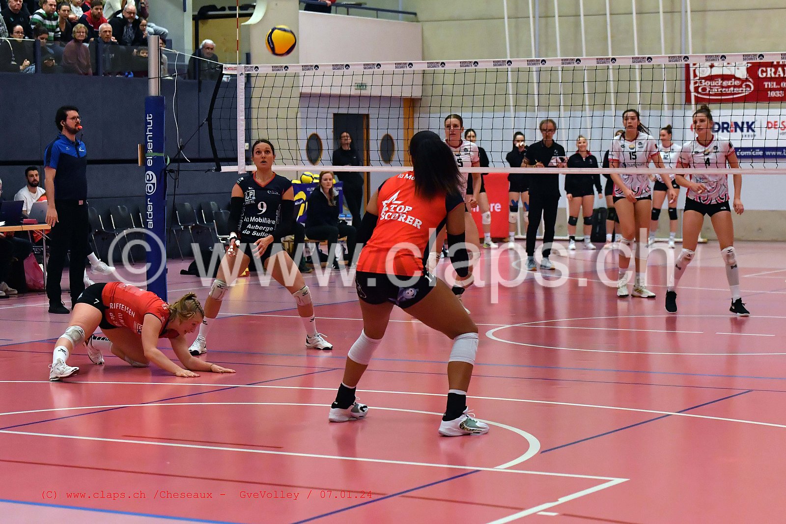 20240107 Cheseaux - GeneveVolley