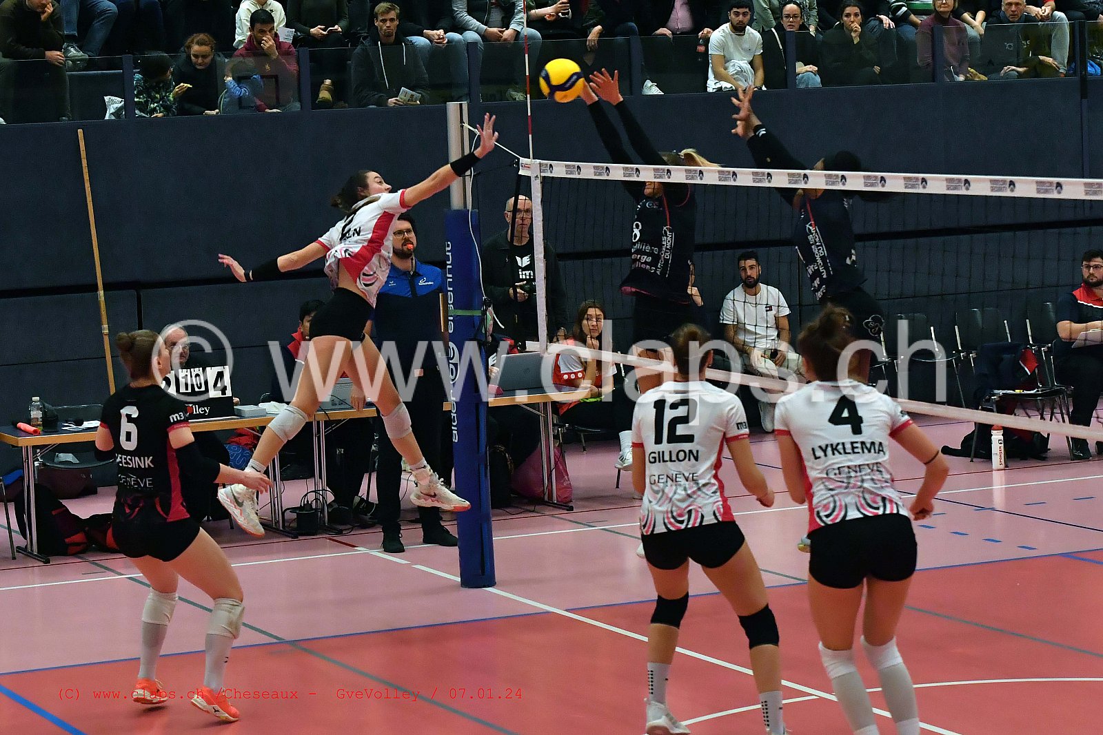 20240107 Cheseaux - GeneveVolley