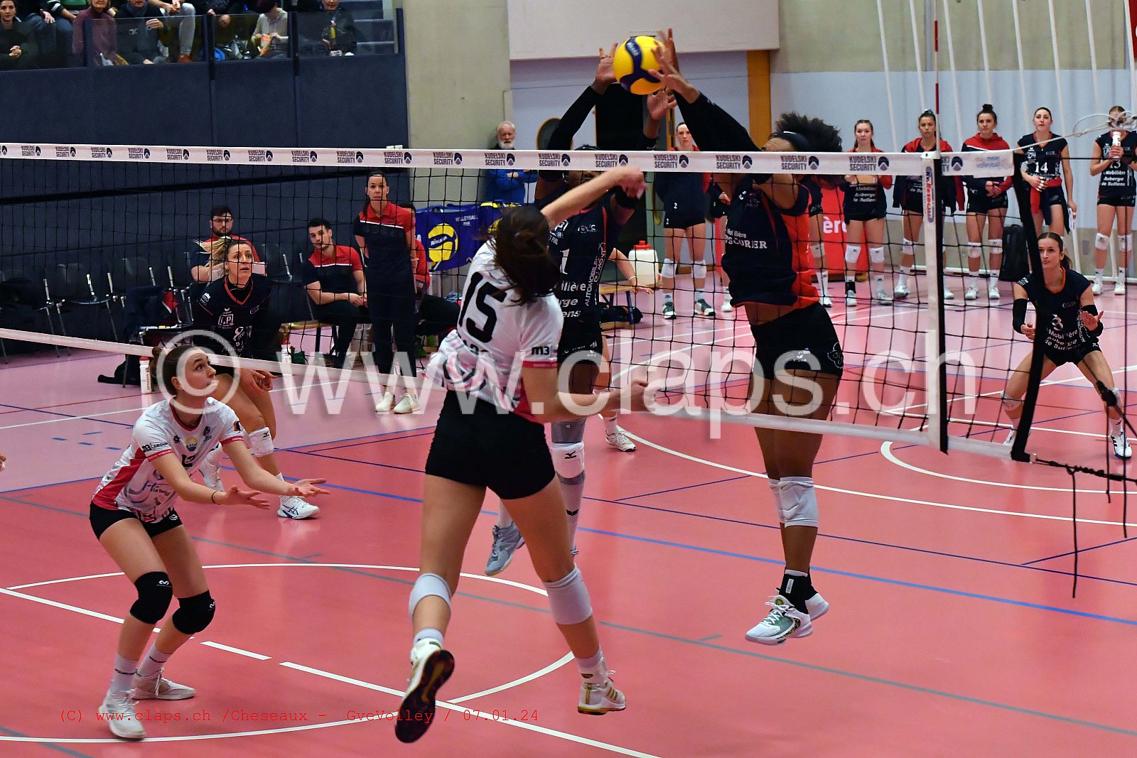 20240107 Cheseaux - GeneveVolley