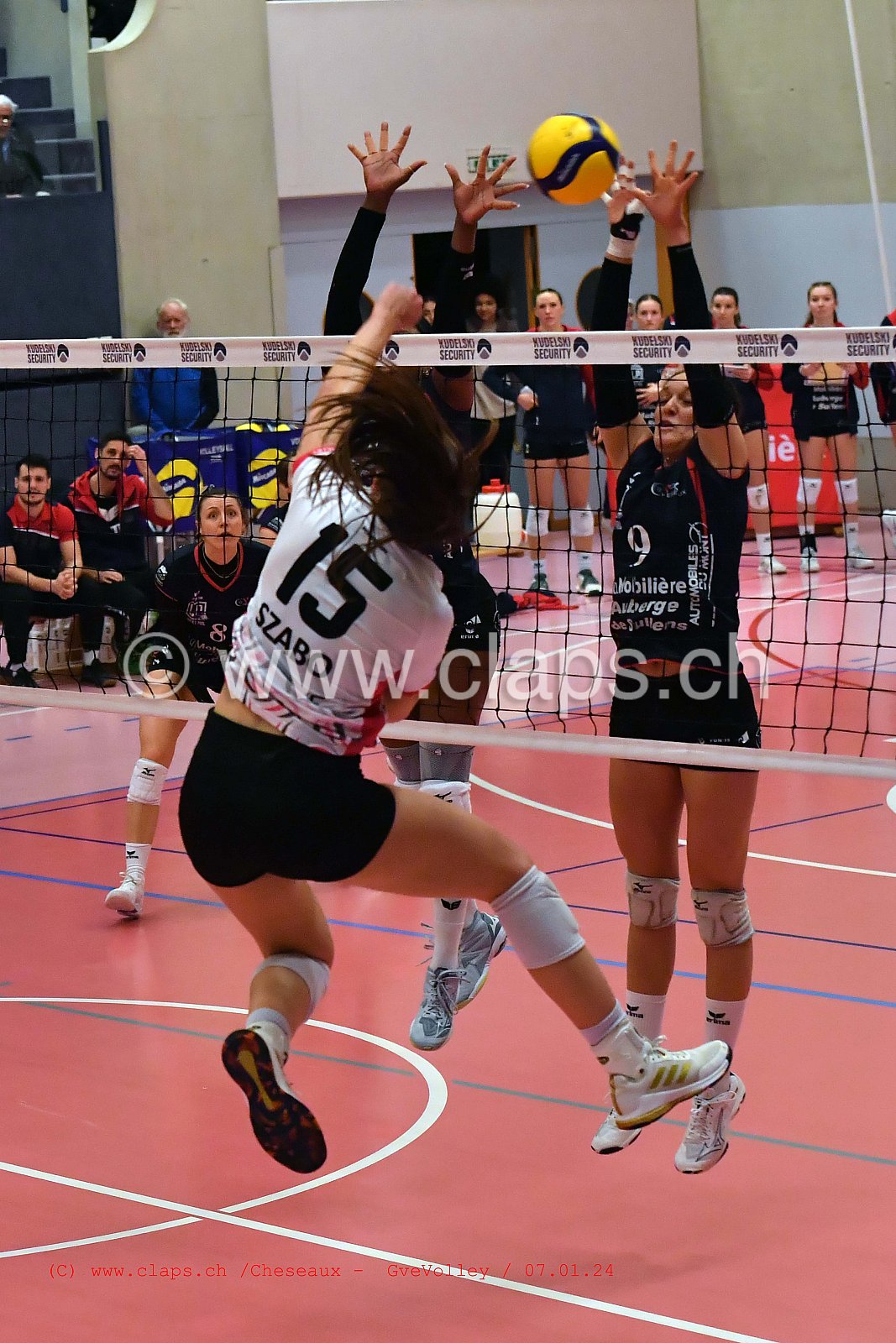 20240107 Cheseaux - GeneveVolley