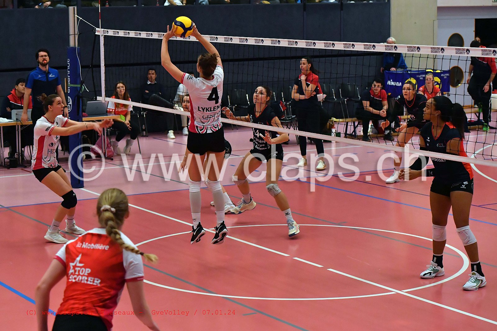 20240107 Cheseaux - GeneveVolley