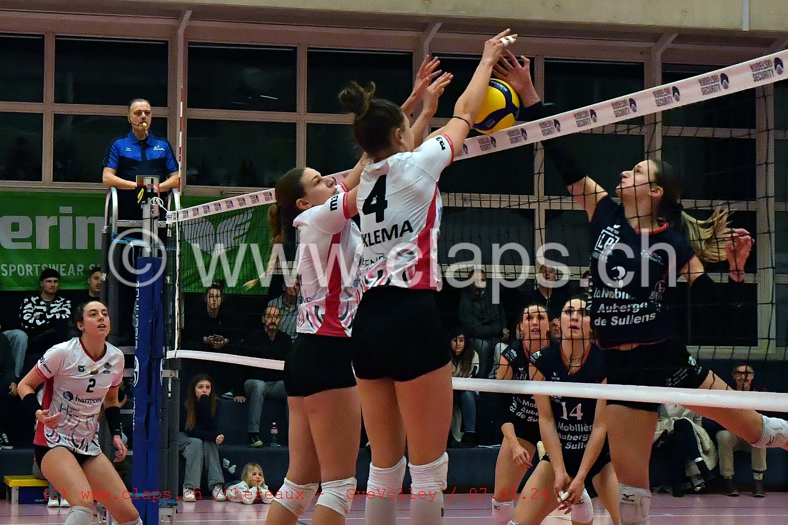 20240107 Cheseaux - GeneveVolley