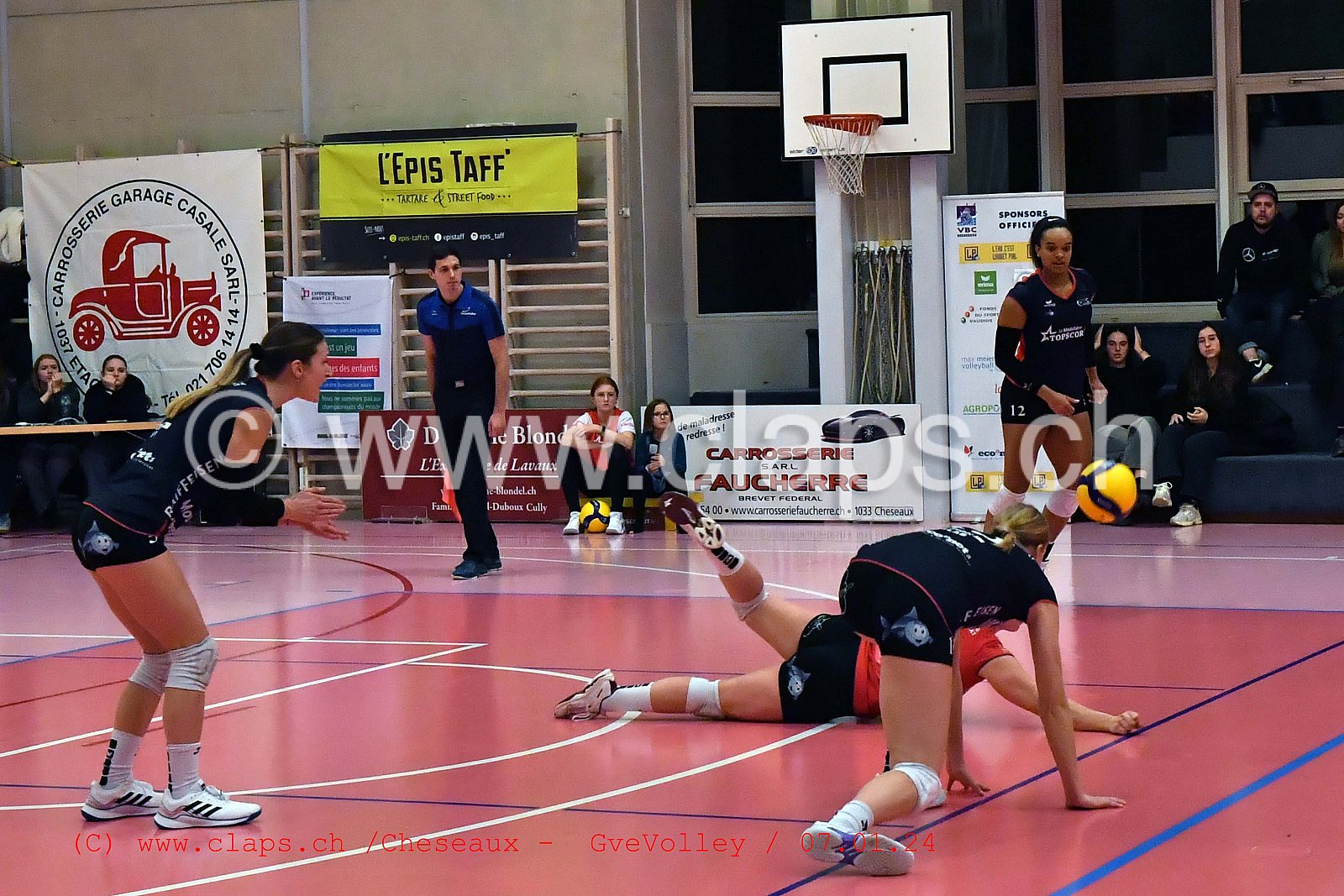20240107 Cheseaux - GeneveVolley