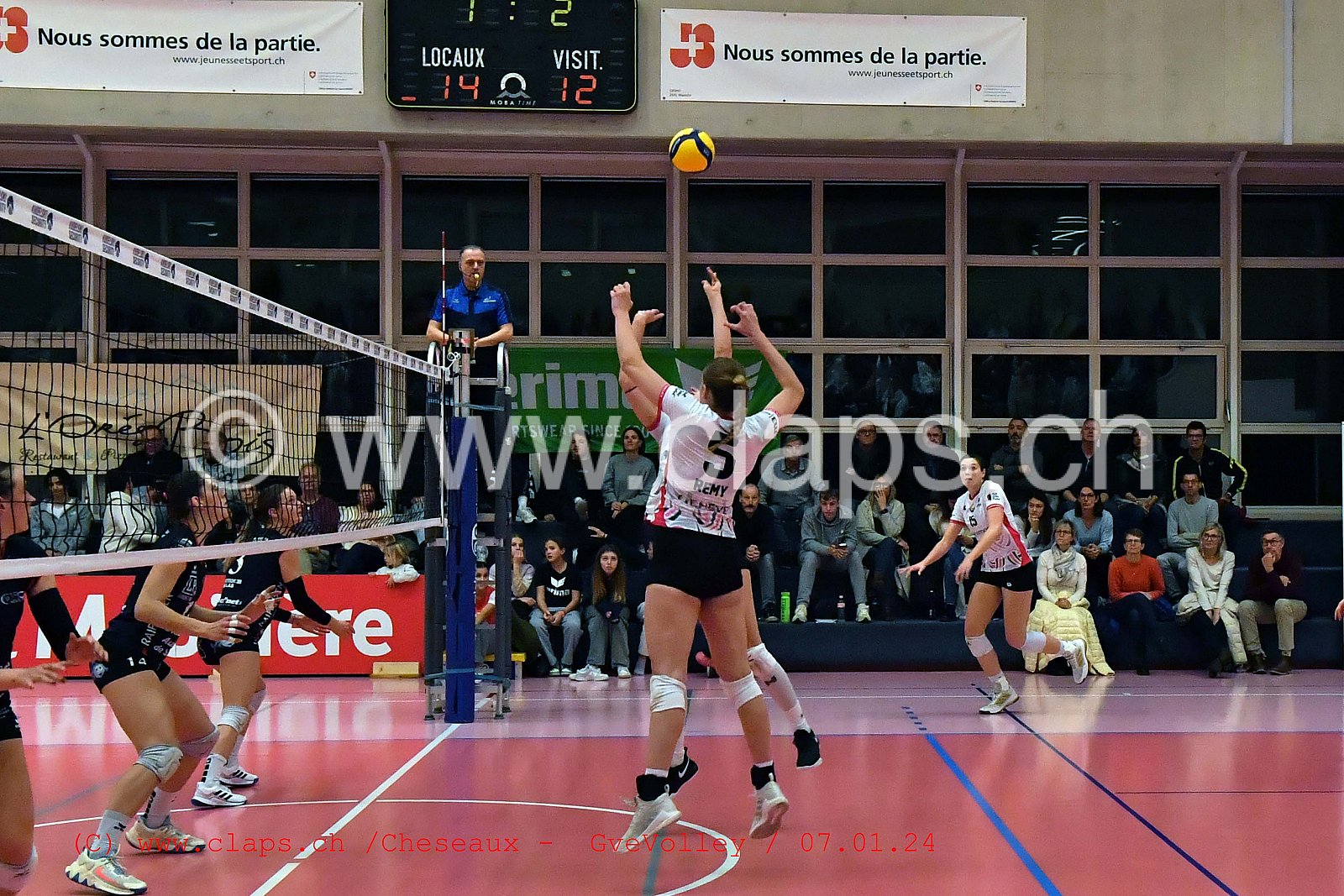 20240107 Cheseaux - GeneveVolley