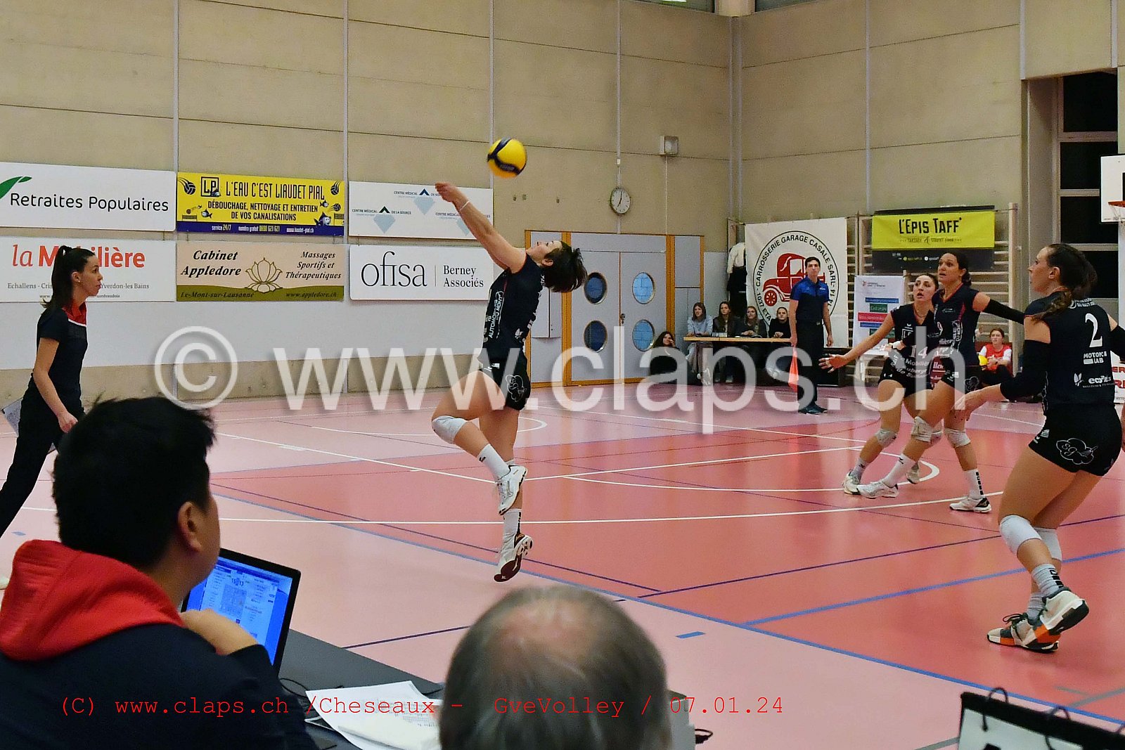 20240107 Cheseaux - GeneveVolley