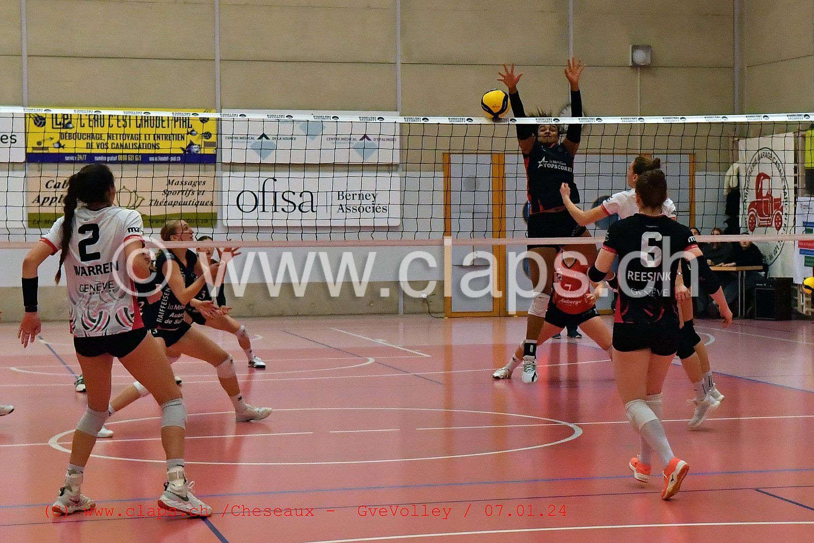 20240107 Cheseaux - GeneveVolley