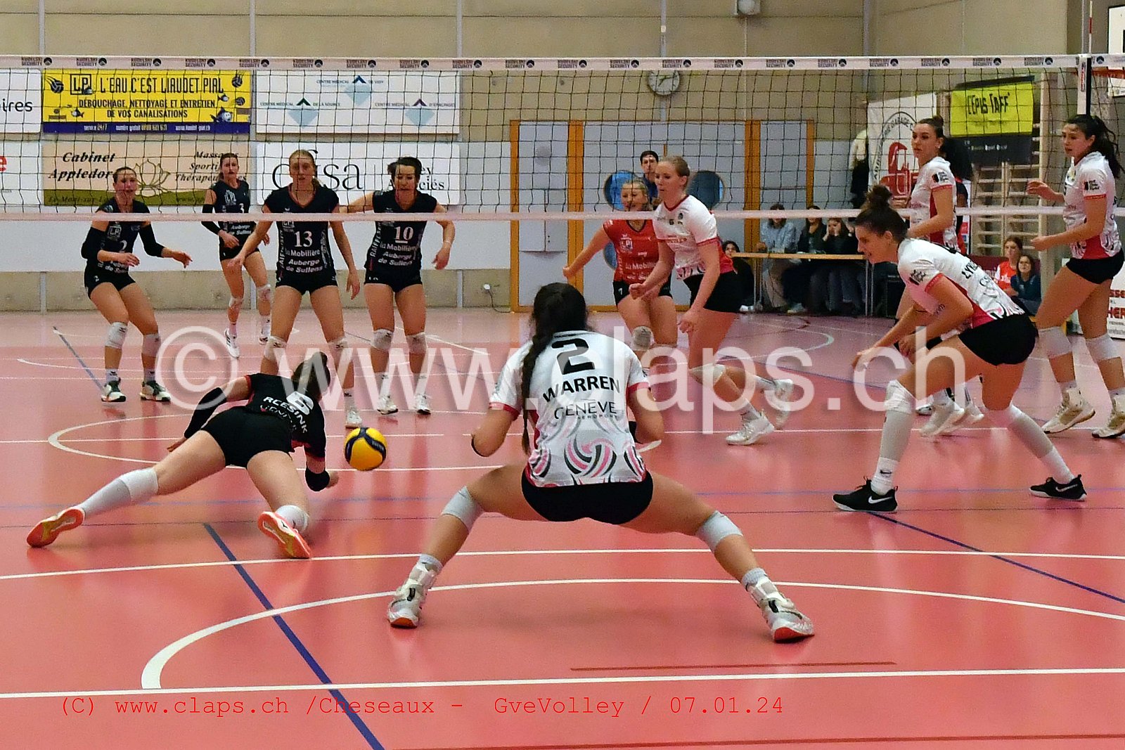 20240107 Cheseaux - GeneveVolley
