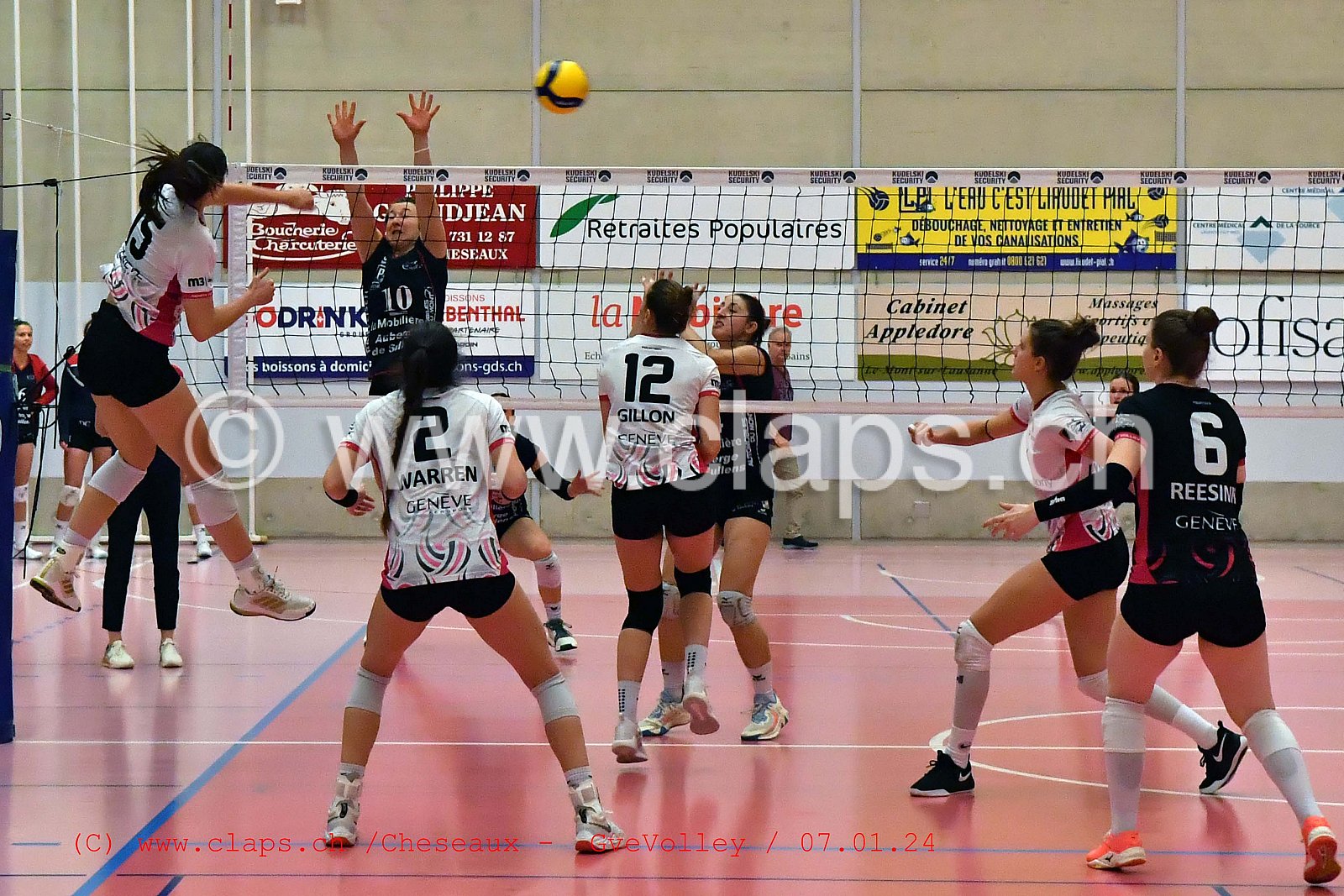 20240107 Cheseaux - GeneveVolley