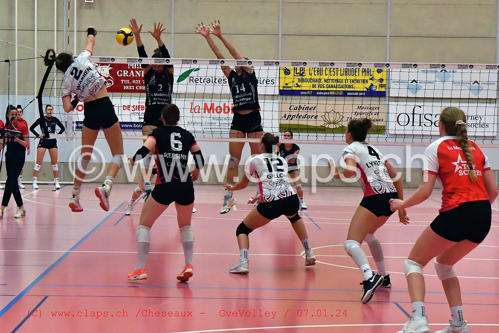 20240107 Cheseaux - GeneveVolley