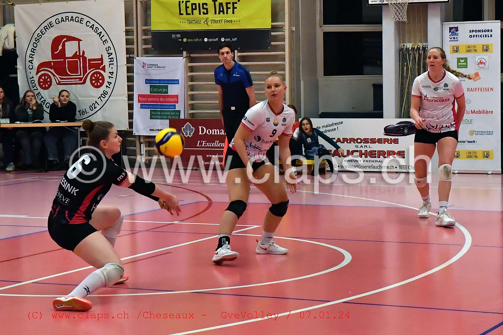 20240107 Cheseaux - GeneveVolley