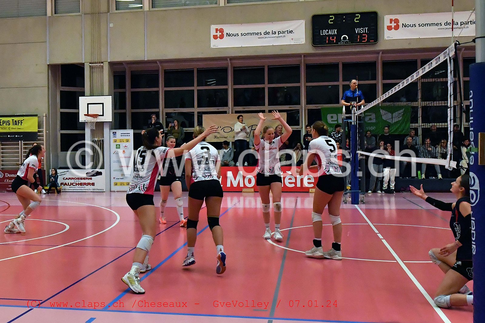20240107 Cheseaux - GeneveVolley