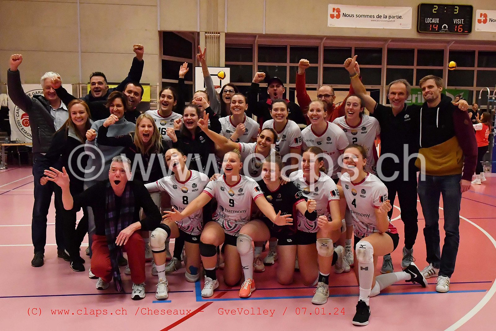 20240107 Cheseaux - GeneveVolley
