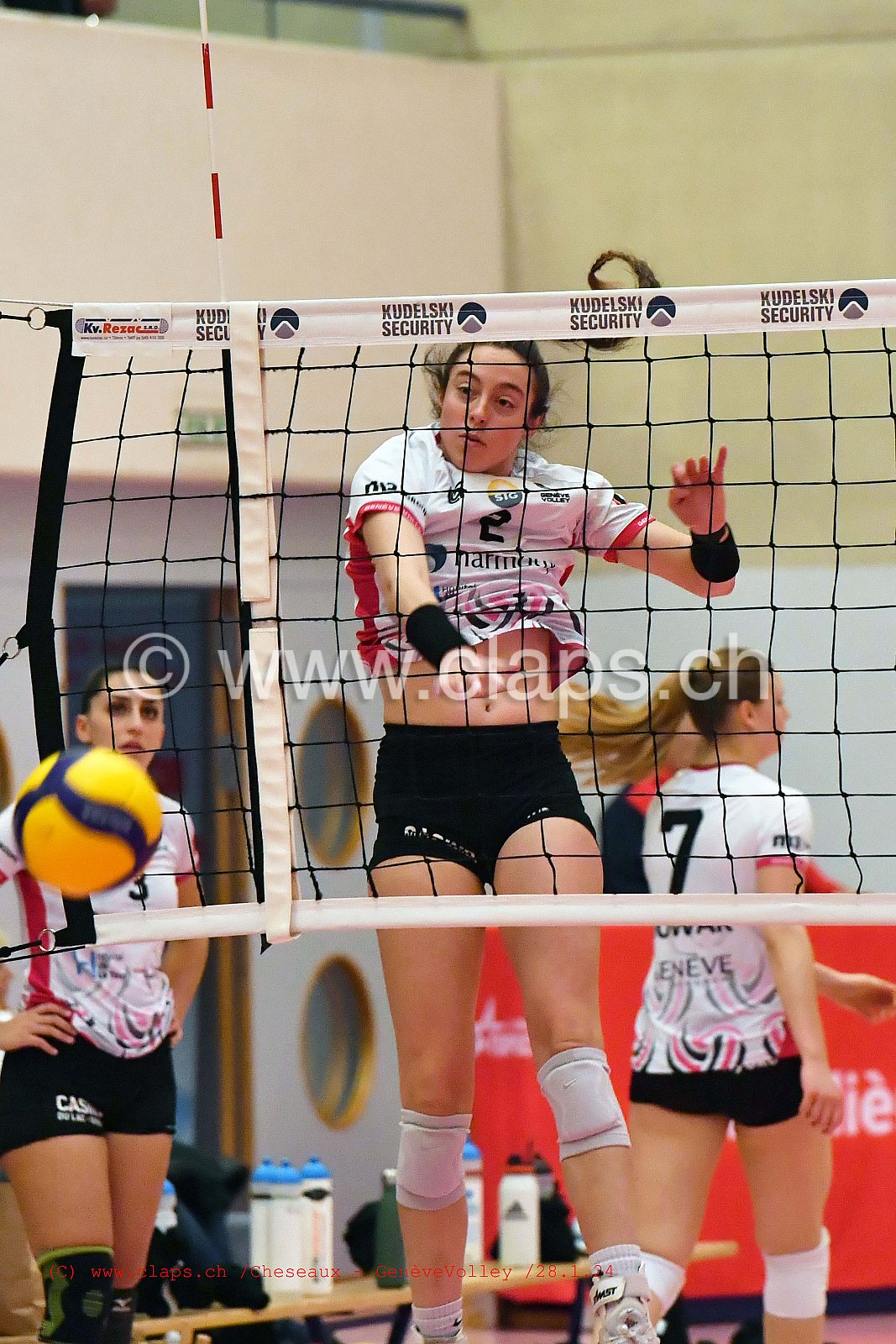 20240128 Cheseaux - GeneveVolley coupe suisse