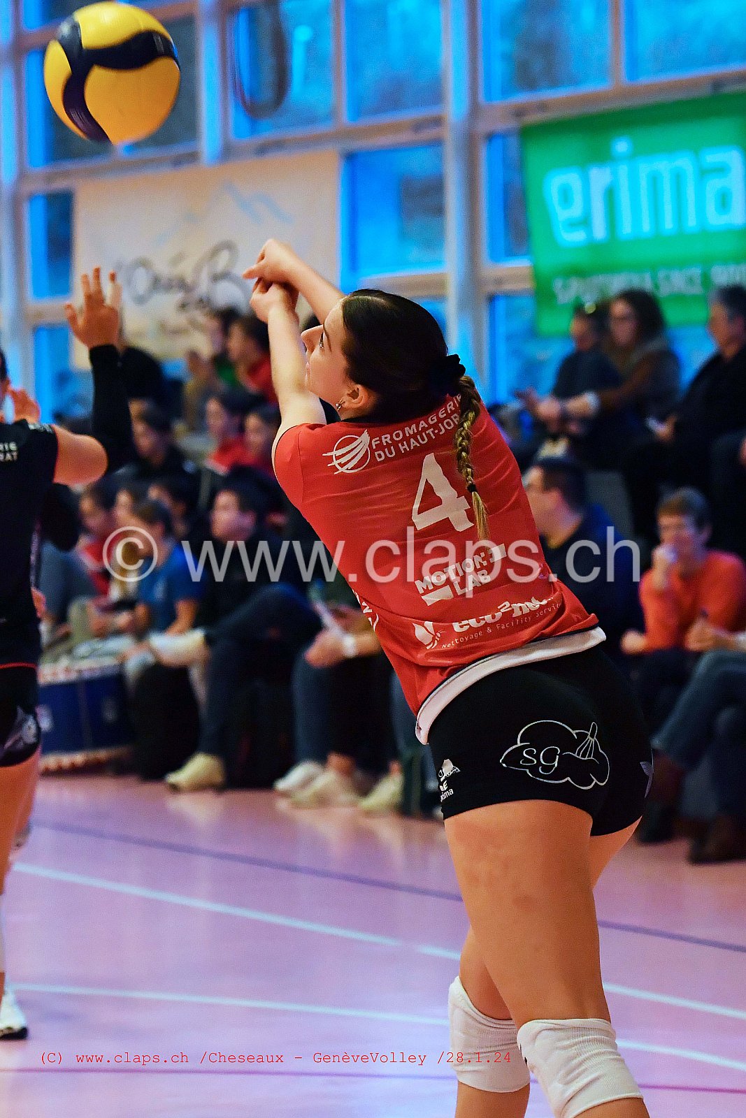 20240128 Cheseaux - GeneveVolley coupe suisse