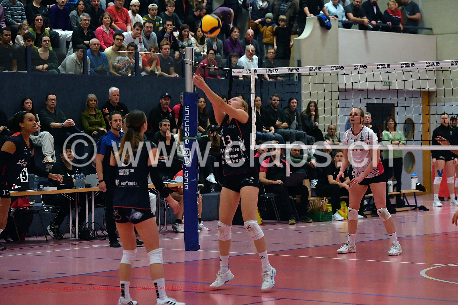 20240128 Cheseaux - GeneveVolley coupe suisse