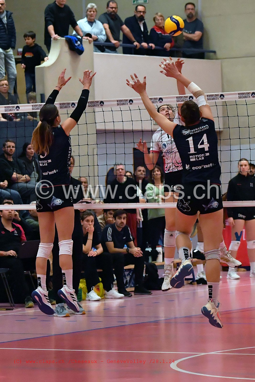 20240128 Cheseaux - GeneveVolley coupe suisse
