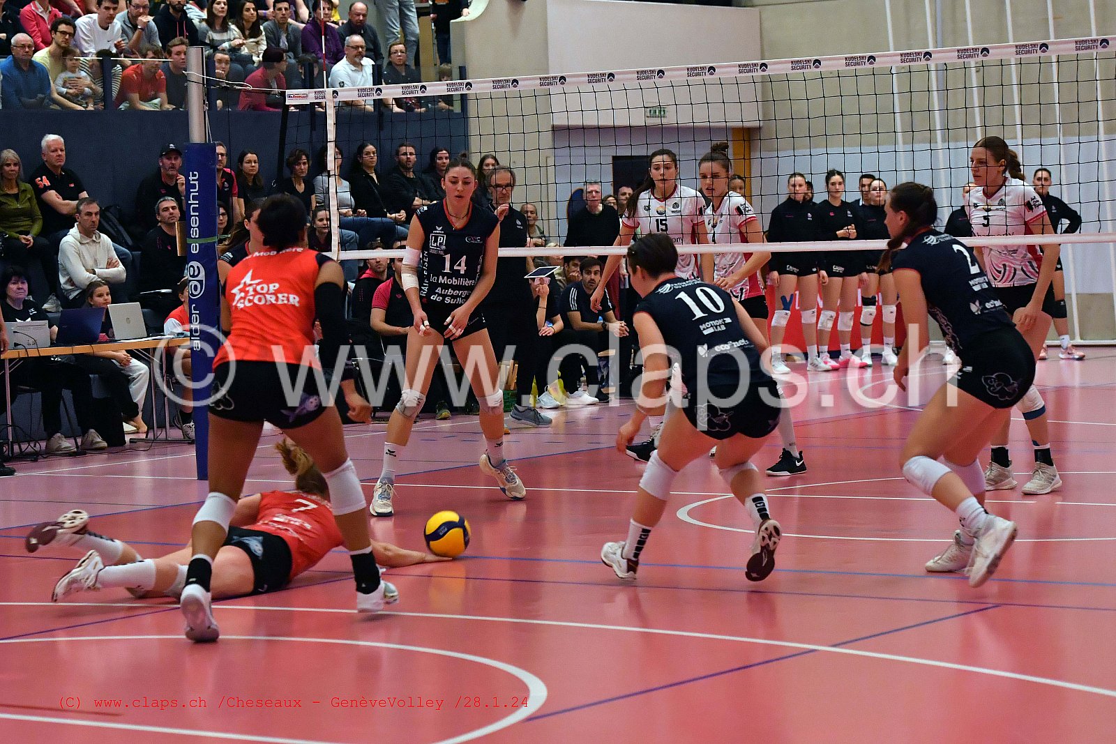 20240128 Cheseaux - GeneveVolley coupe suisse