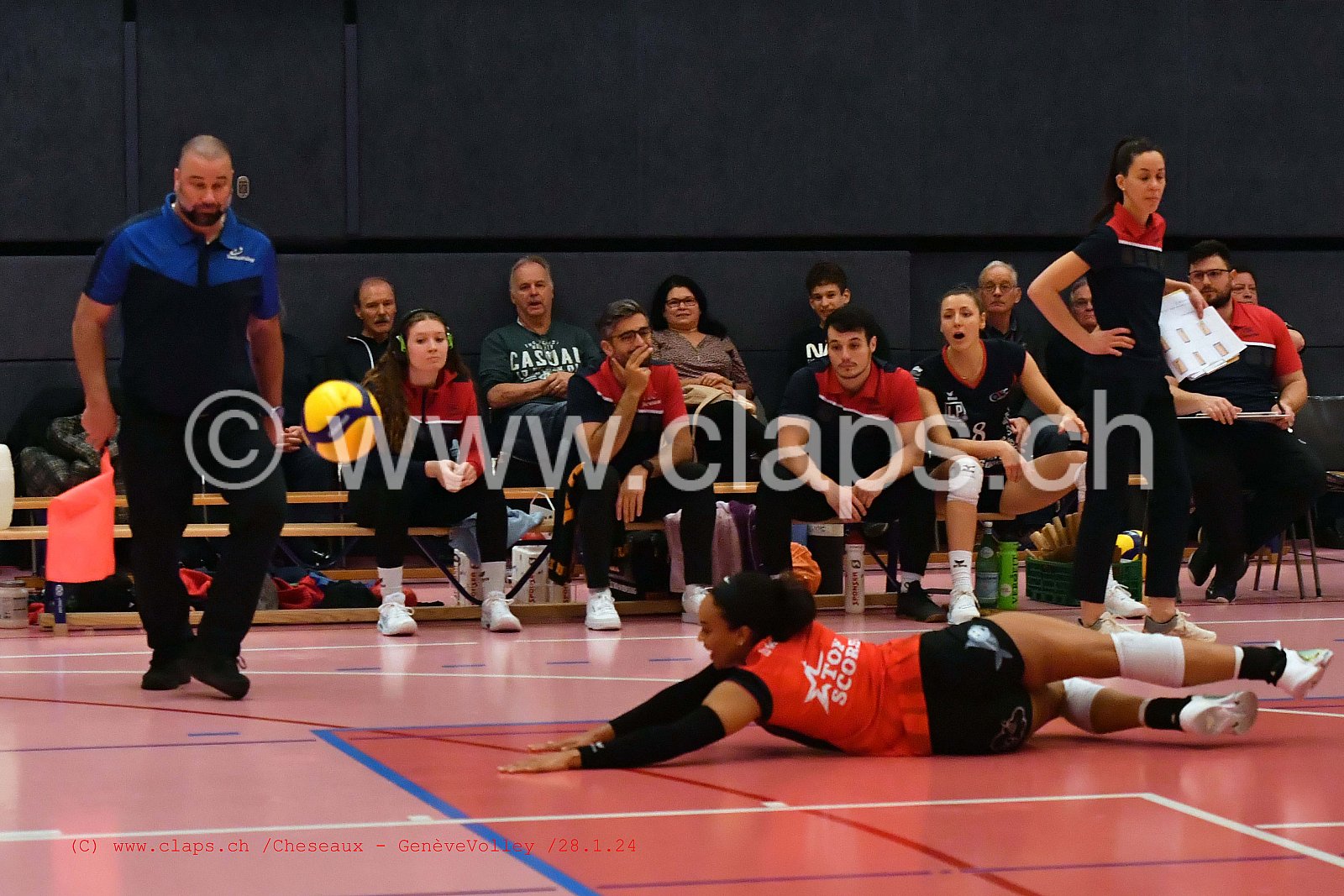 20240128 Cheseaux - GeneveVolley coupe suisse