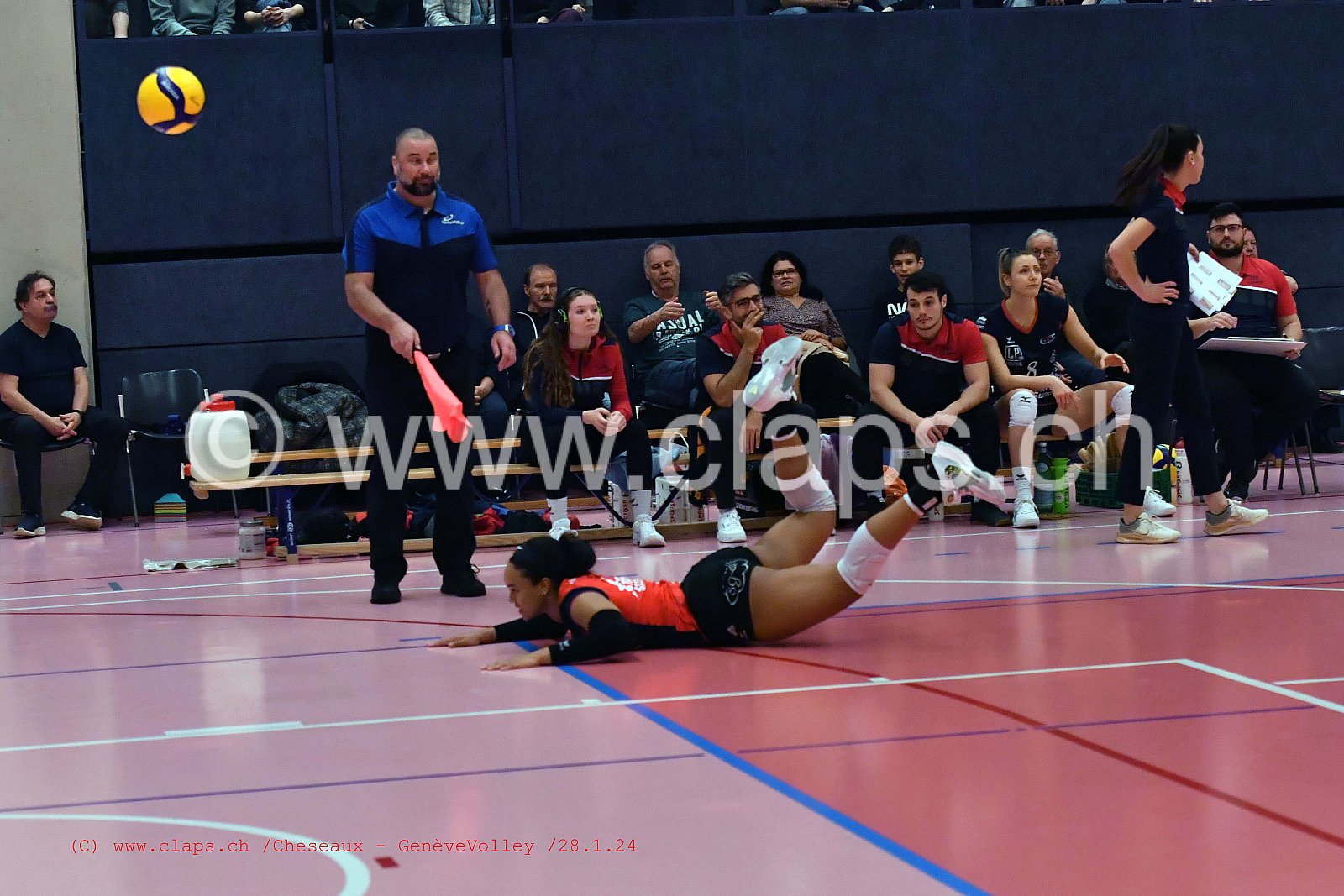 20240128 Cheseaux - GeneveVolley coupe suisse