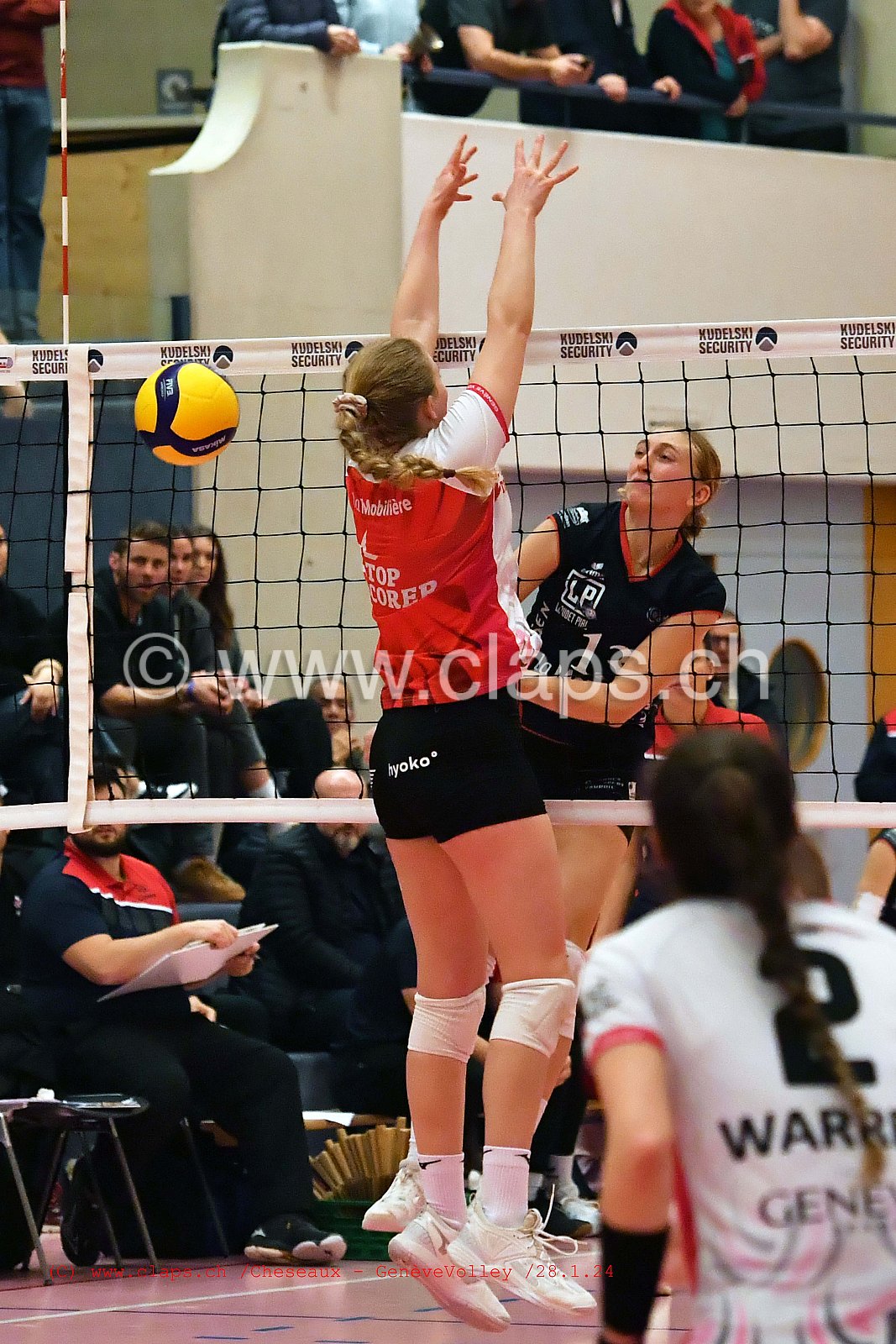 20240128 Cheseaux - GeneveVolley coupe suisse