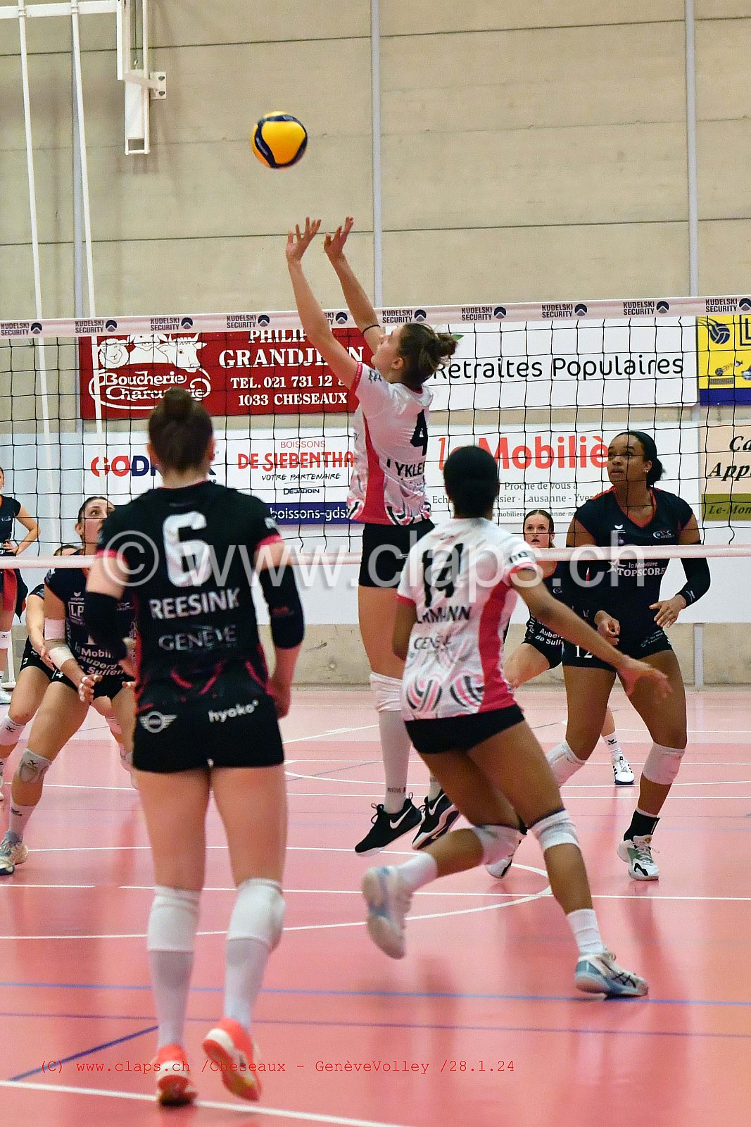 20240128 Cheseaux - GeneveVolley coupe suisse
