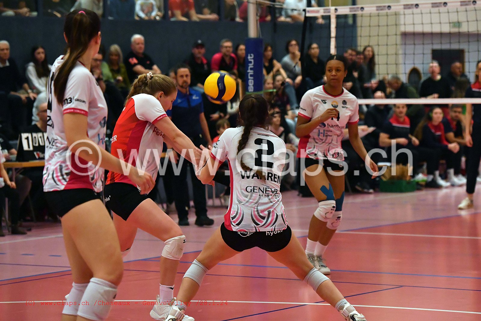 20240128 Cheseaux - GeneveVolley coupe suisse