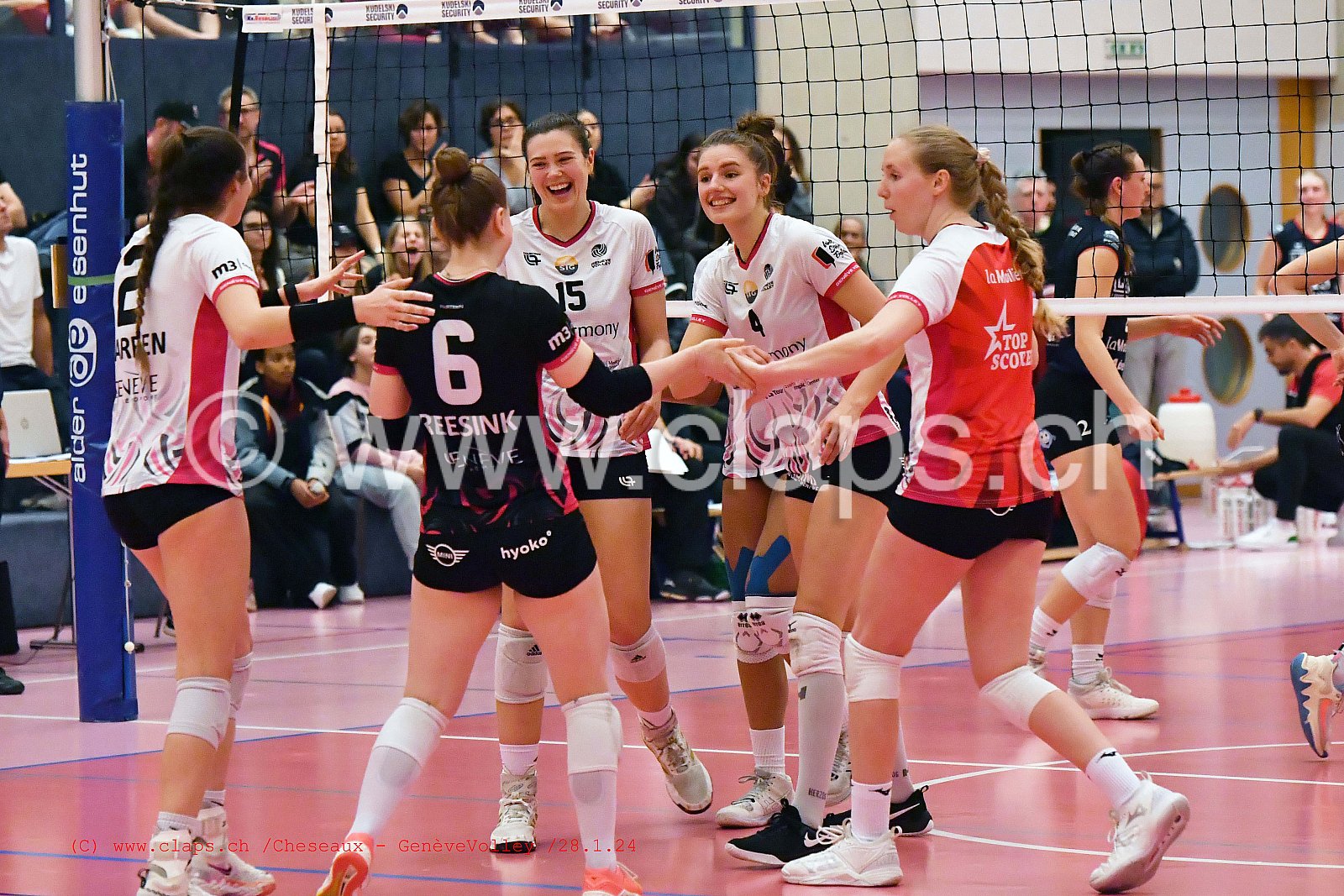 20240128 Cheseaux - GeneveVolley coupe suisse