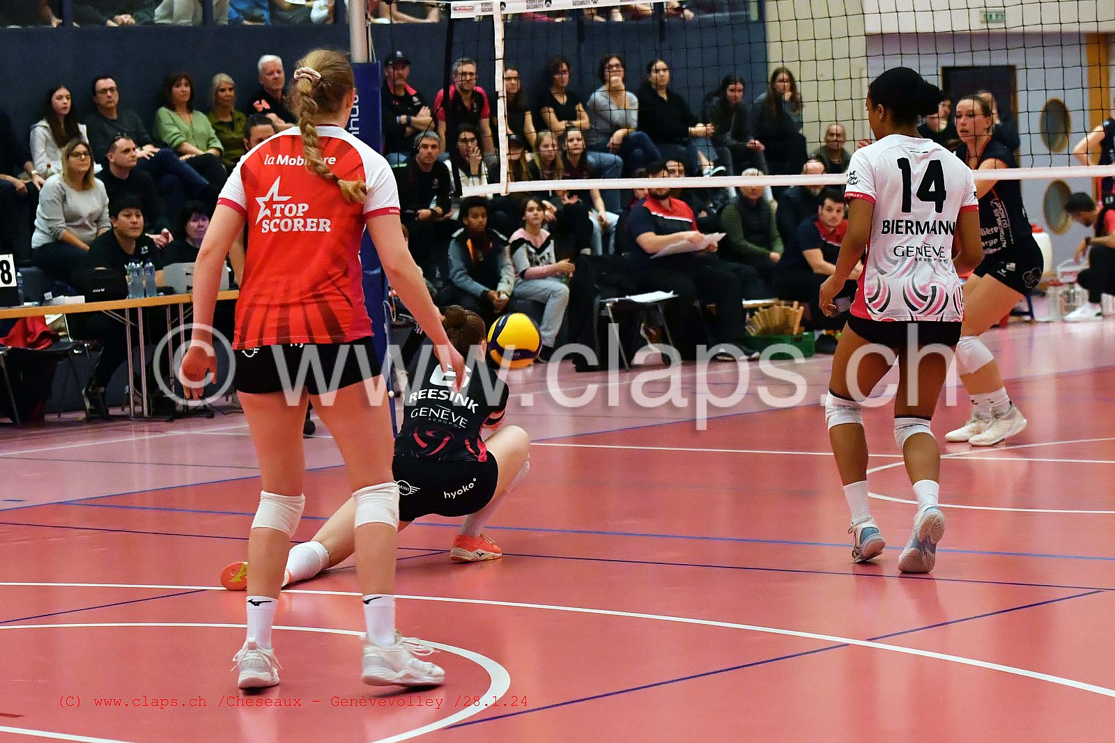 20240128 Cheseaux - GeneveVolley coupe suisse