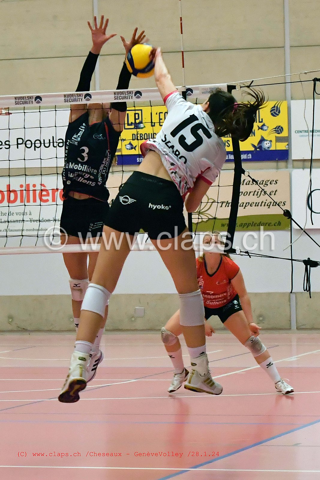 20240128 Cheseaux - GeneveVolley coupe suisse