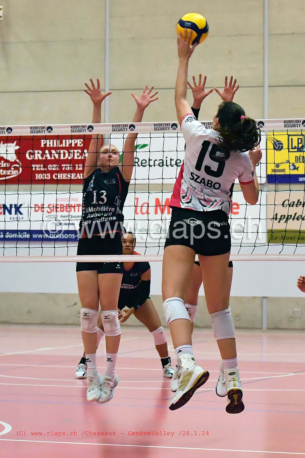 20240128 Cheseaux - GeneveVolley coupe suisse