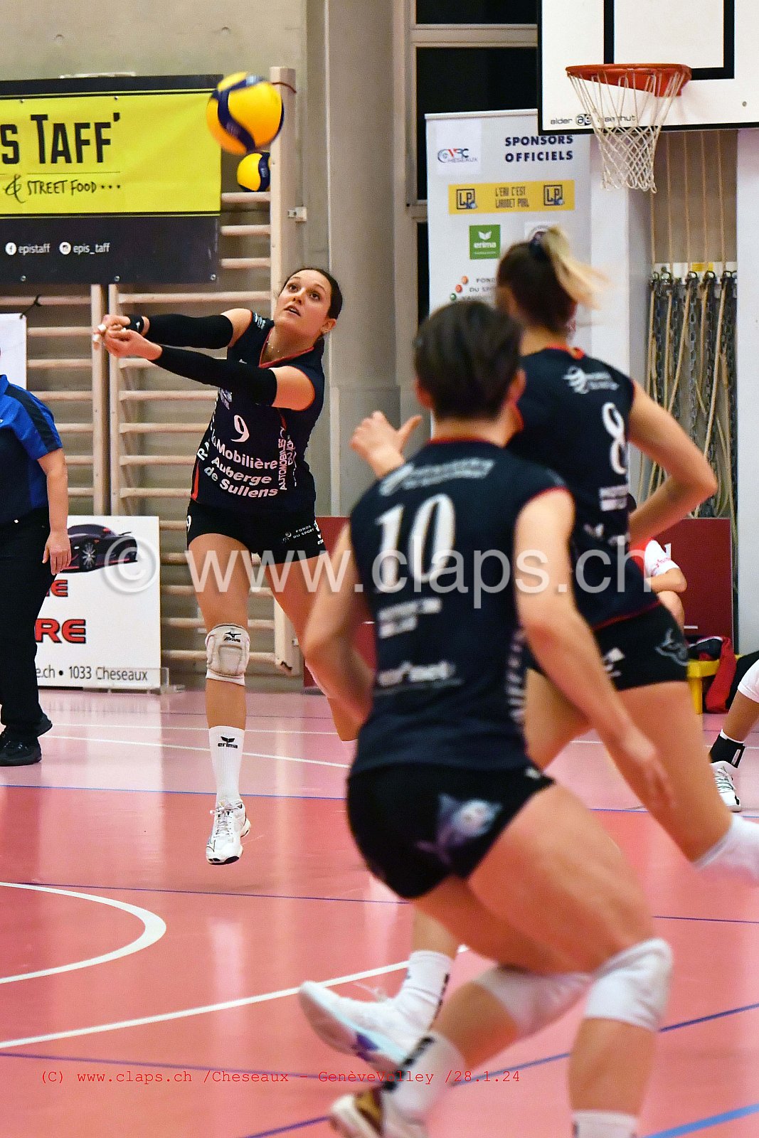 20240128 Cheseaux - GeneveVolley coupe suisse