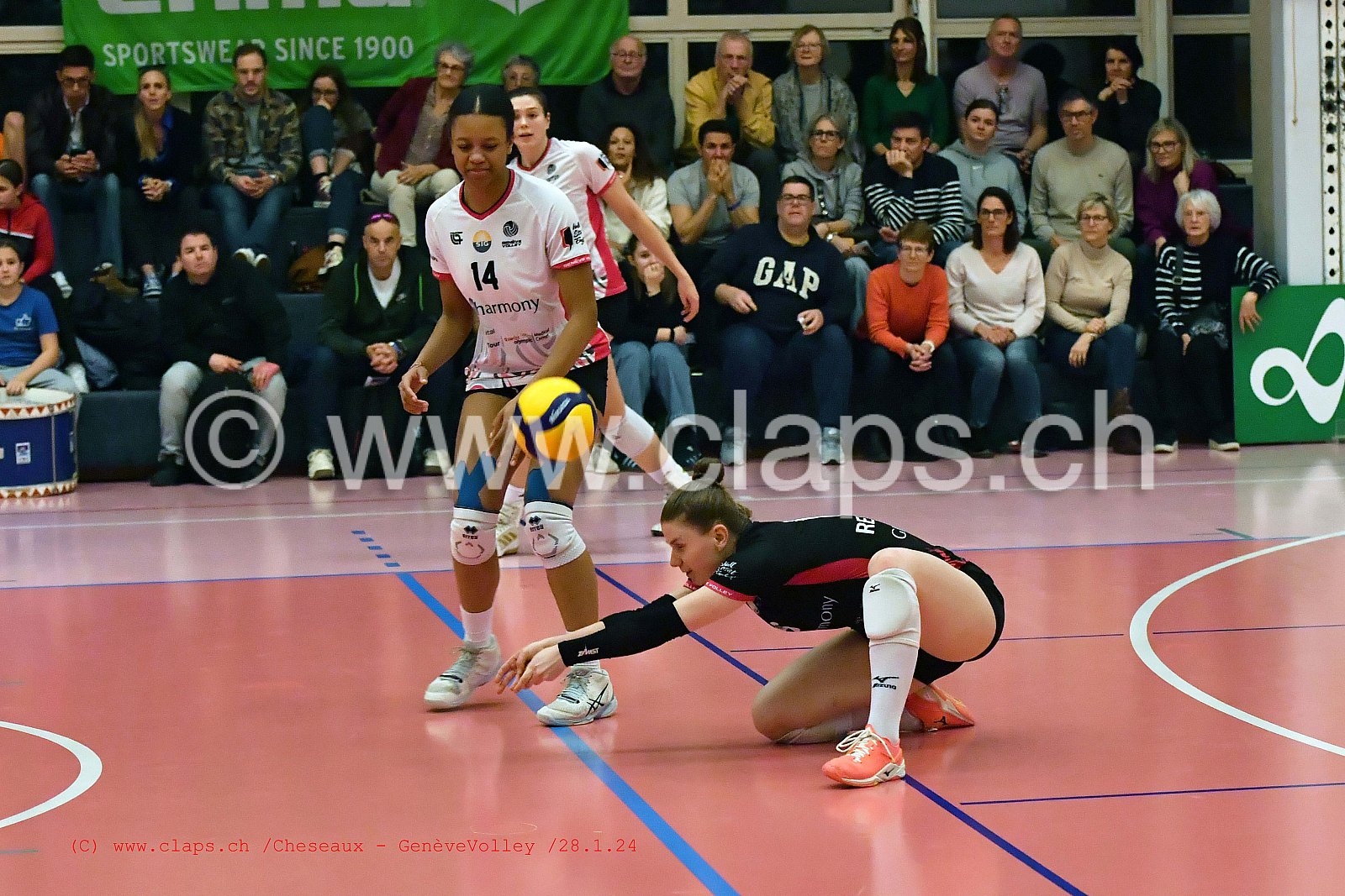 20240128 Cheseaux - GeneveVolley coupe suisse