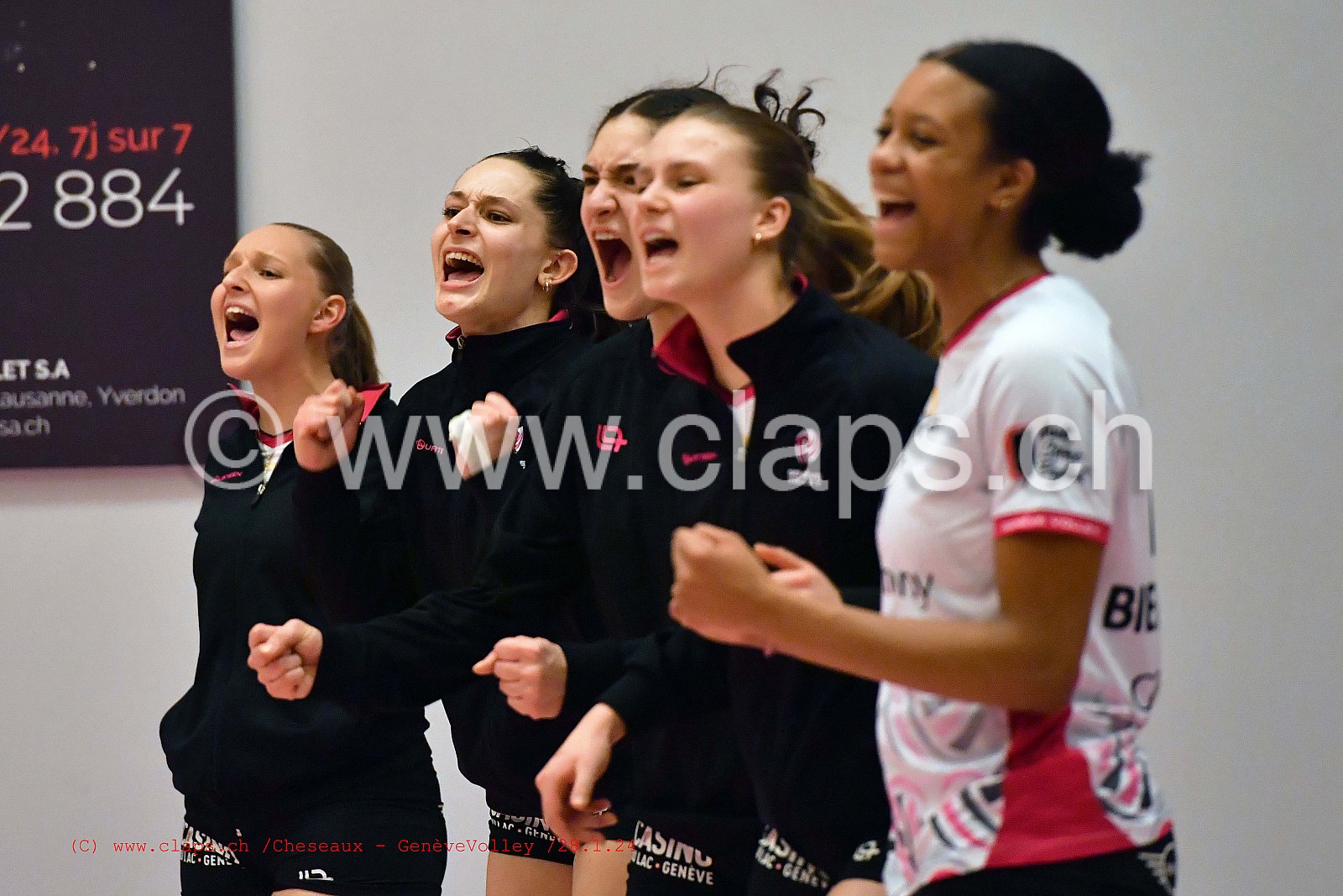 20240128 Cheseaux - GeneveVolley coupe suisse