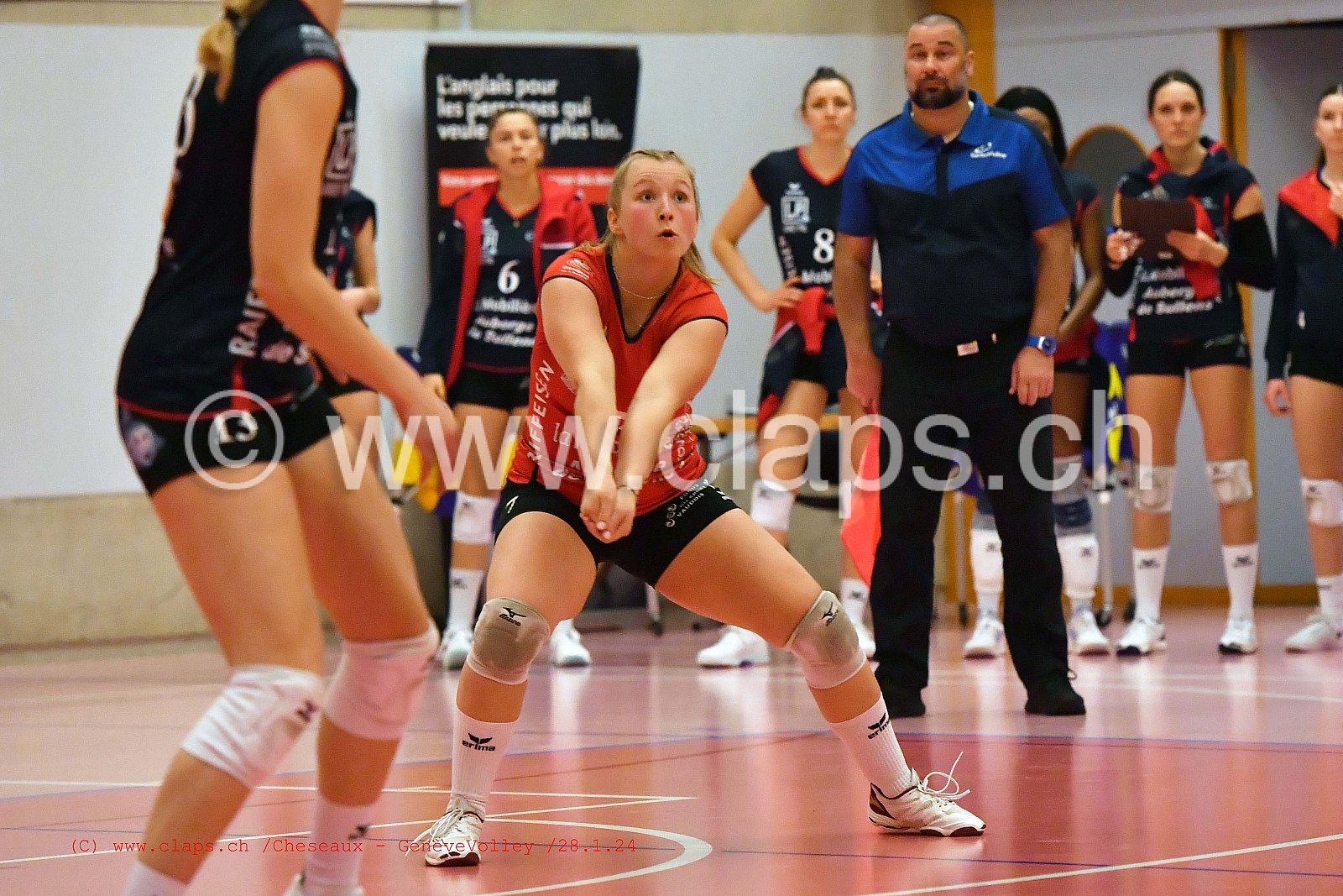 20240128 Cheseaux - GeneveVolley coupe suisse