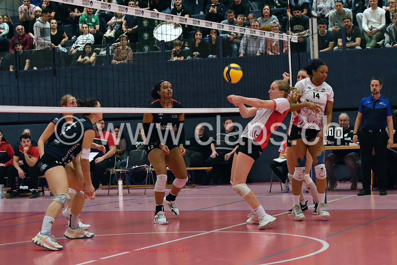 20240128 Cheseaux - GeneveVolley coupe suisse