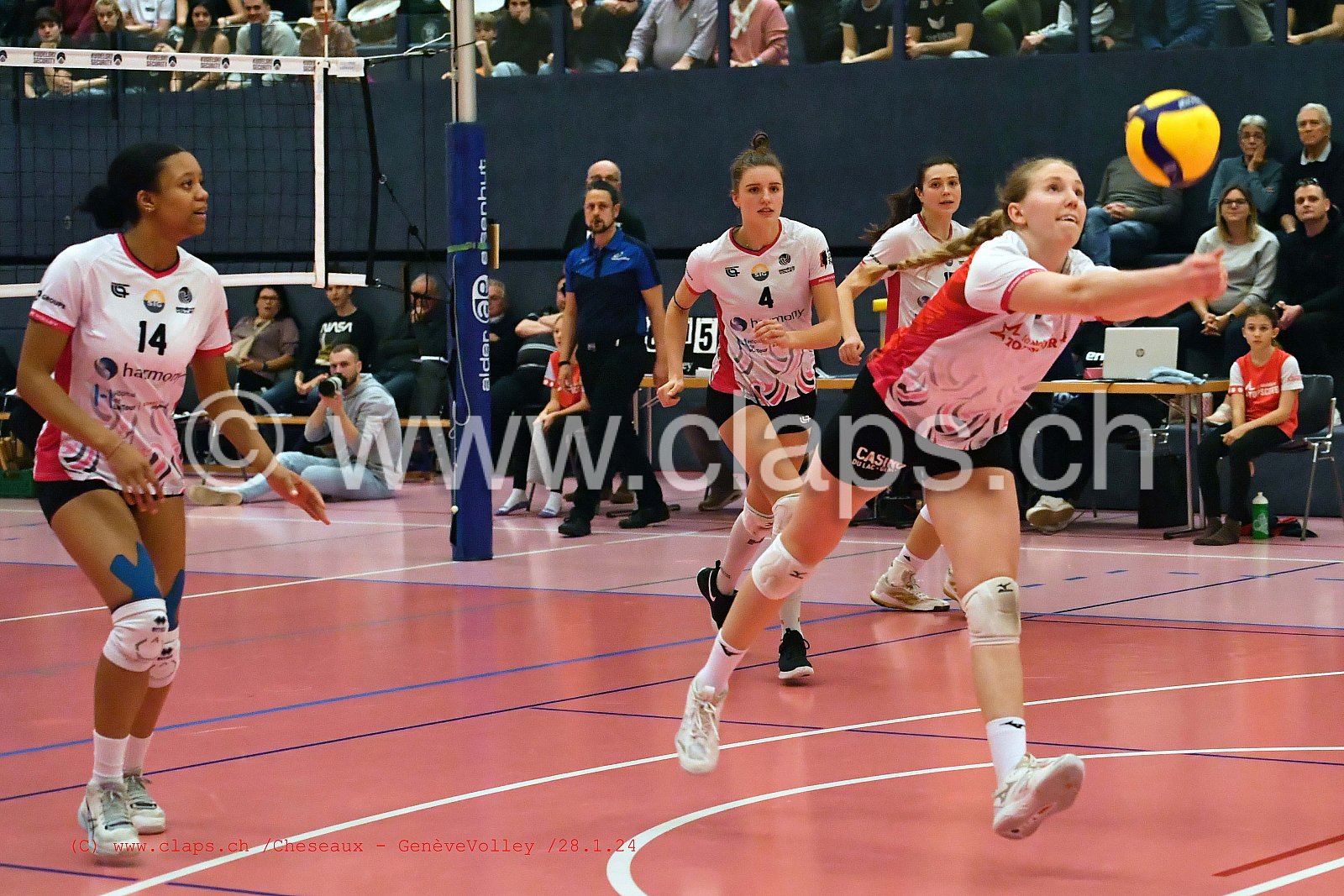 20240128 Cheseaux - GeneveVolley coupe suisse