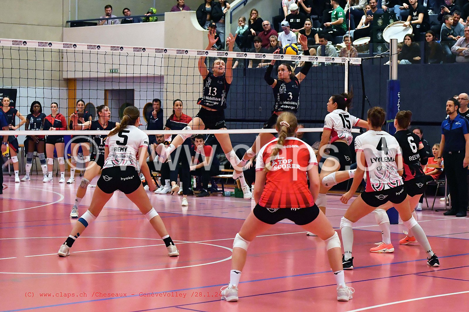 20240128 Cheseaux - GeneveVolley coupe suisse