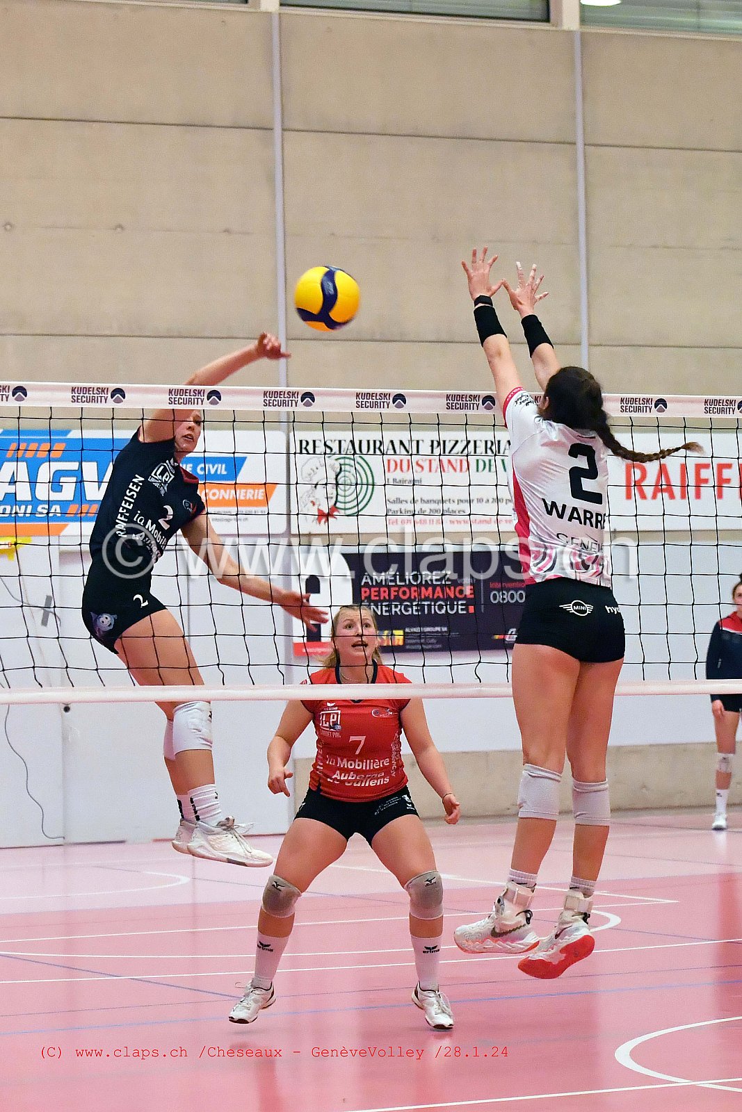 20240128 Cheseaux - GeneveVolley coupe suisse