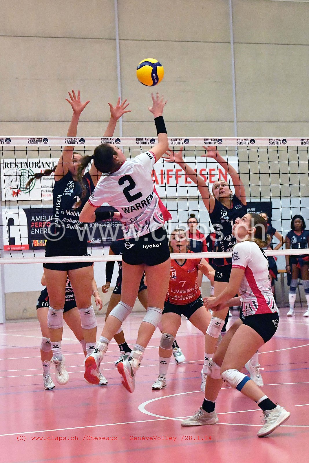 20240128 Cheseaux - GeneveVolley coupe suisse