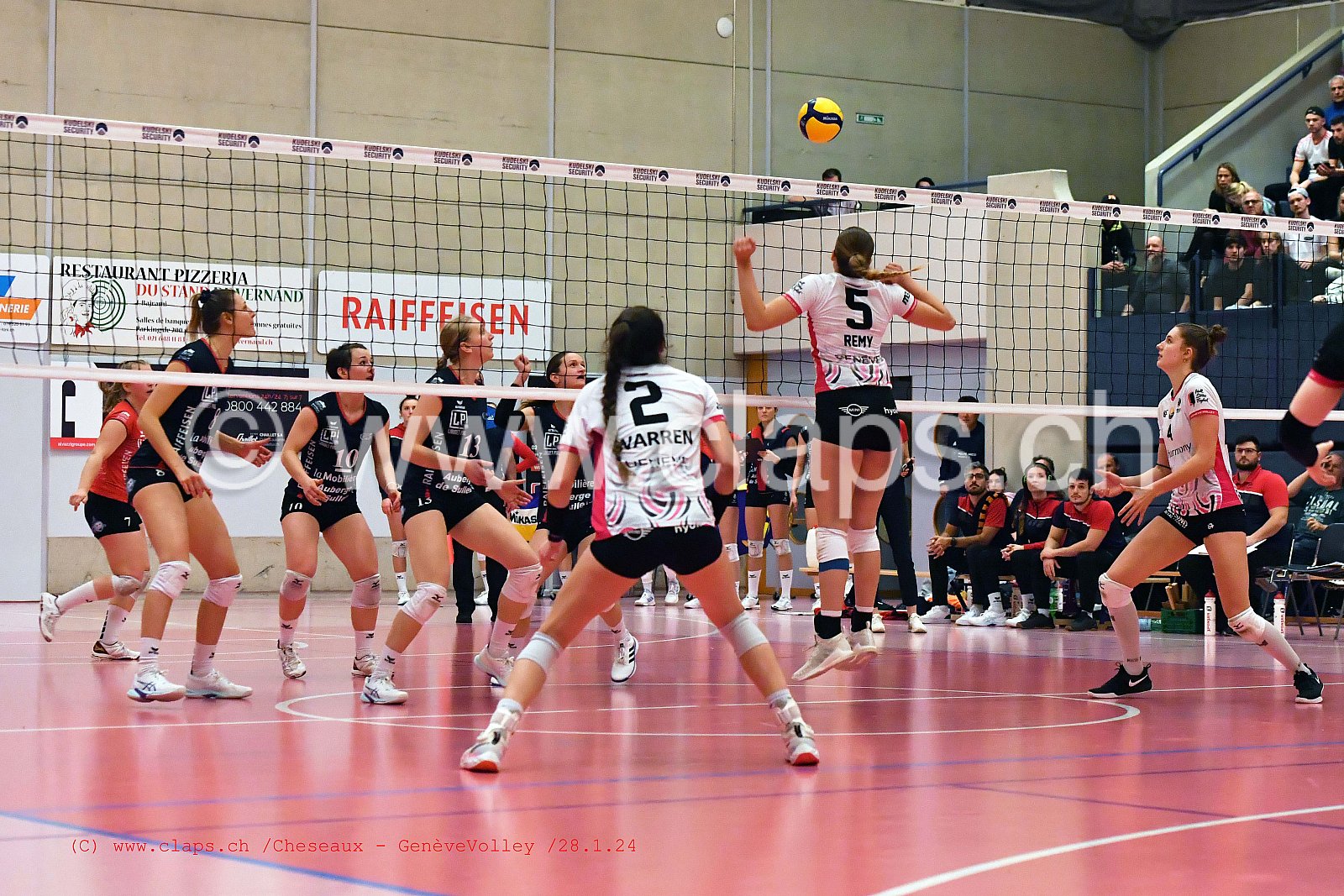 20240128 Cheseaux - GeneveVolley coupe suisse
