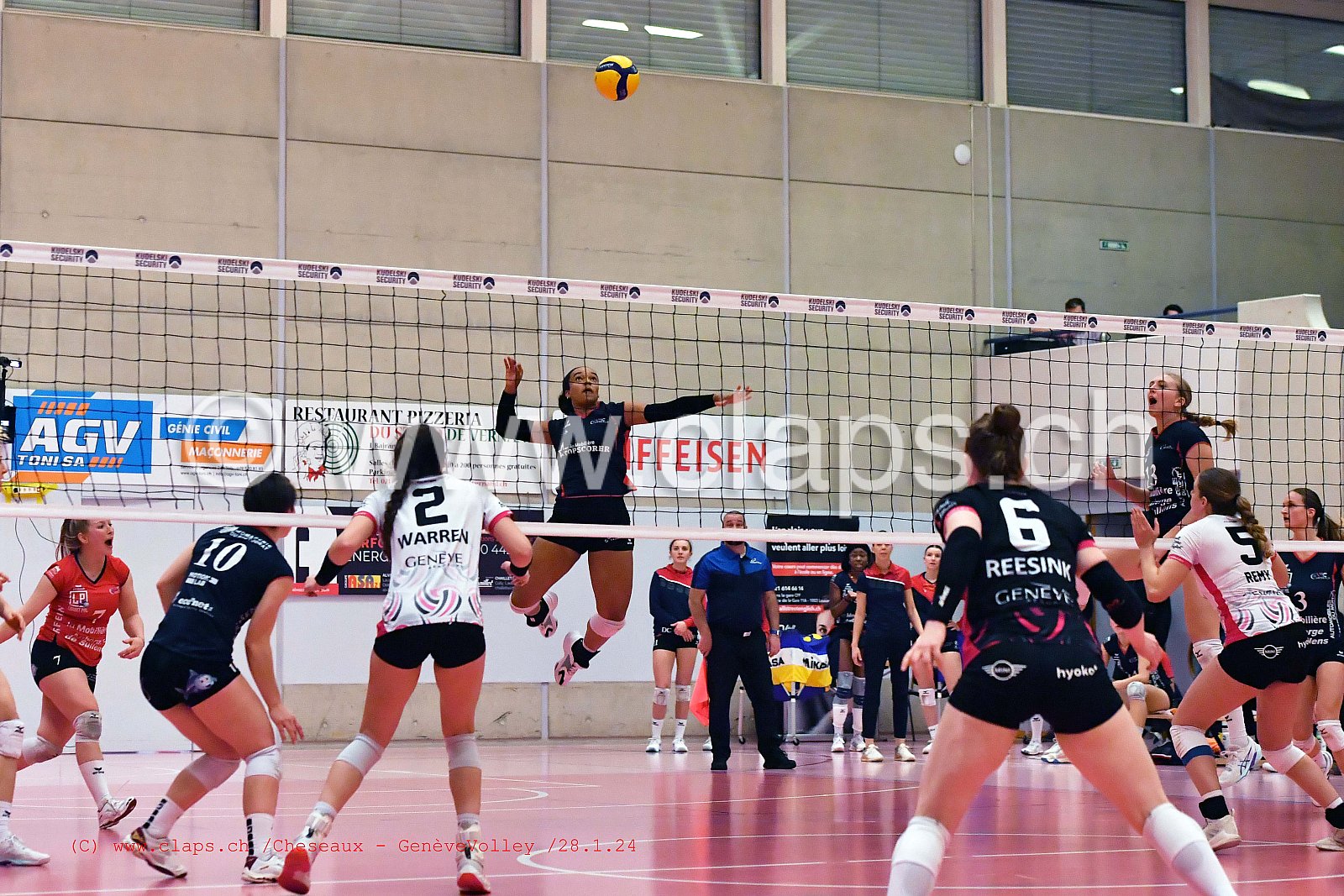 20240128 Cheseaux - GeneveVolley coupe suisse