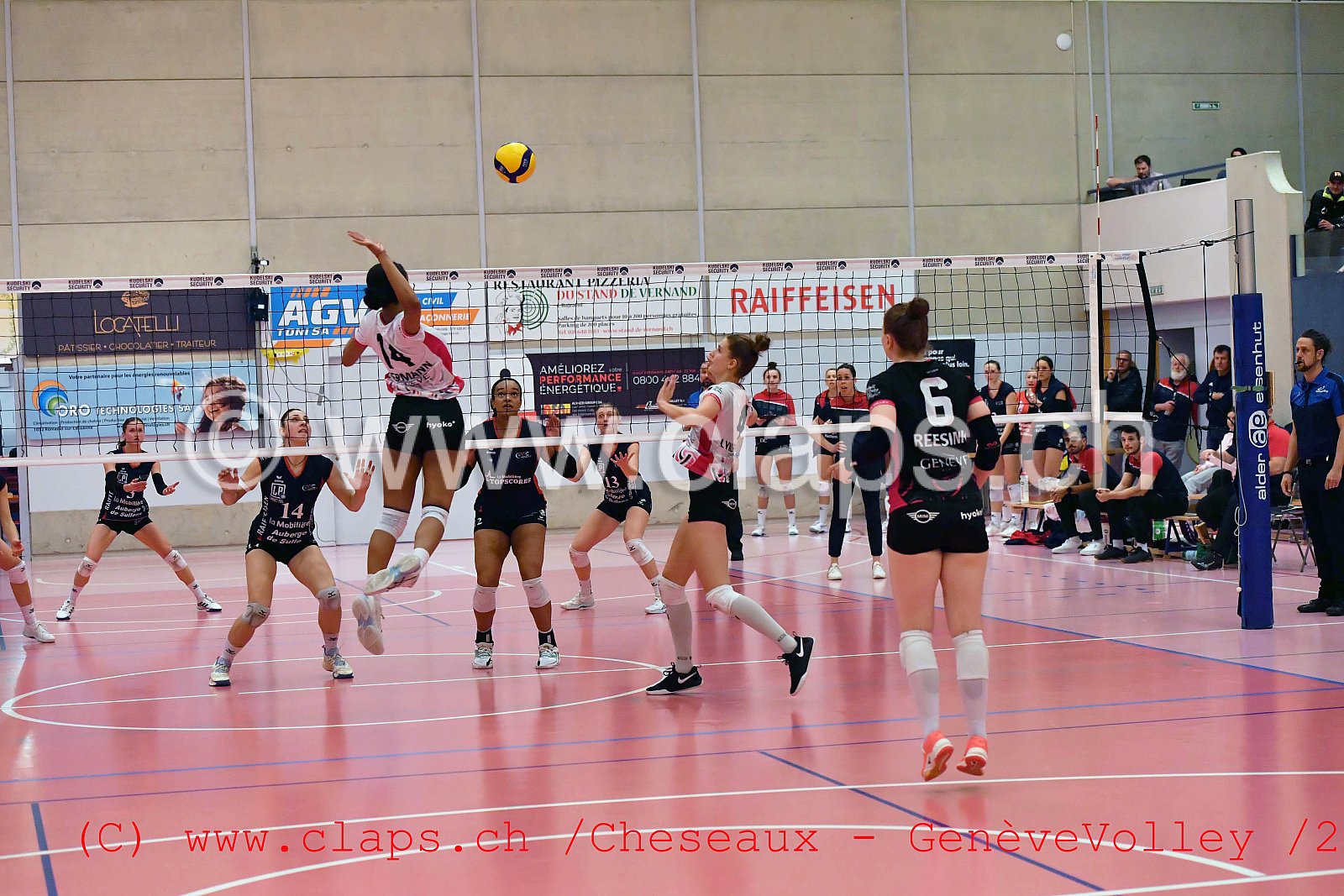 20240128 Cheseaux - GeneveVolley coupe suisse