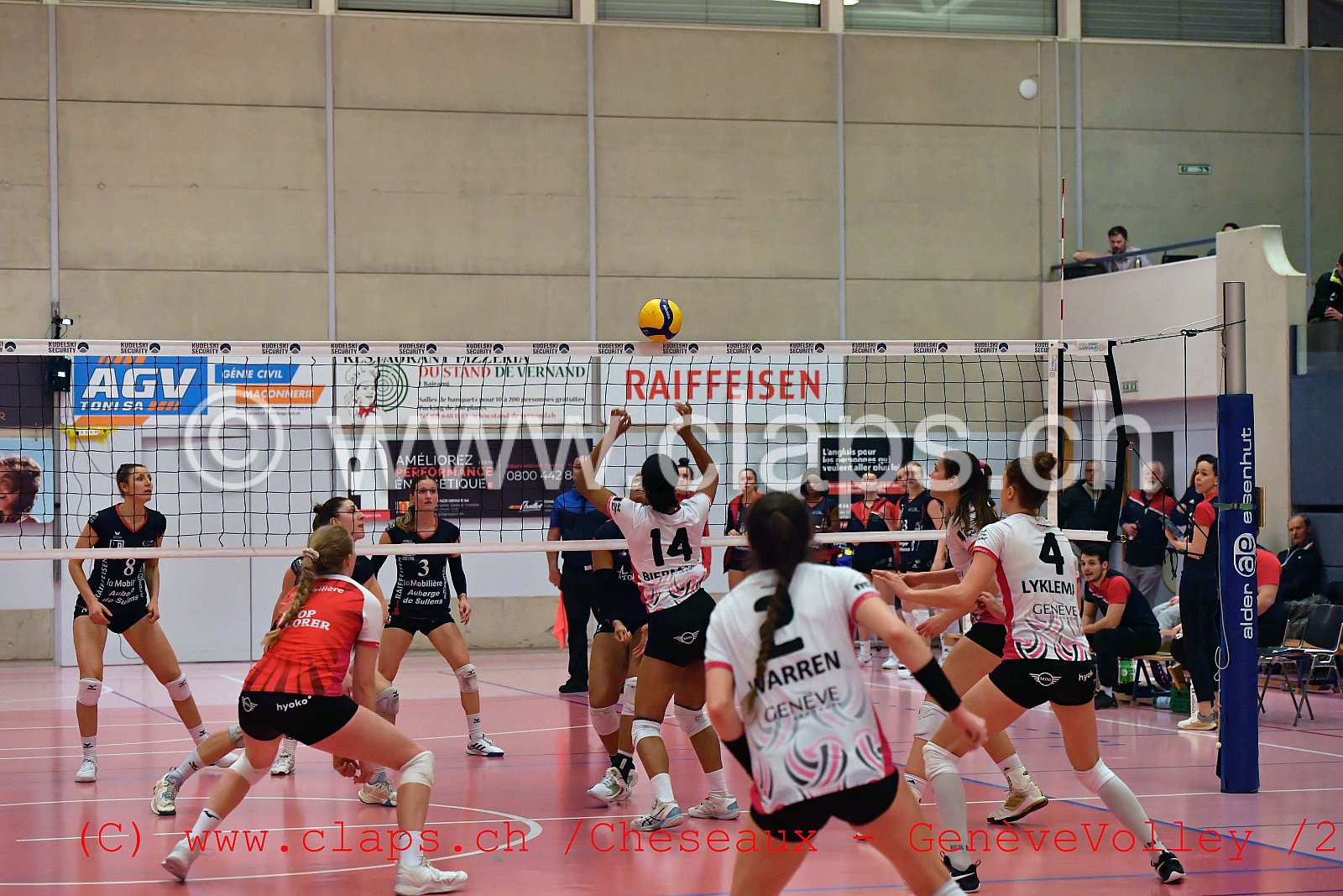 20240128 Cheseaux - GeneveVolley coupe suisse