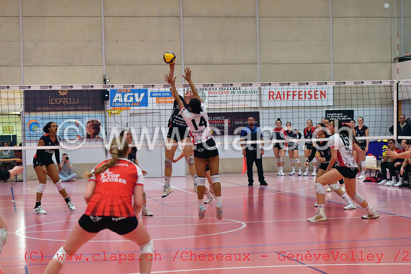 20240128 Cheseaux - GeneveVolley coupe suisse