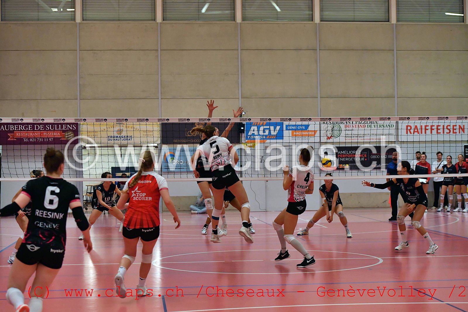 20240128 Cheseaux - GeneveVolley coupe suisse