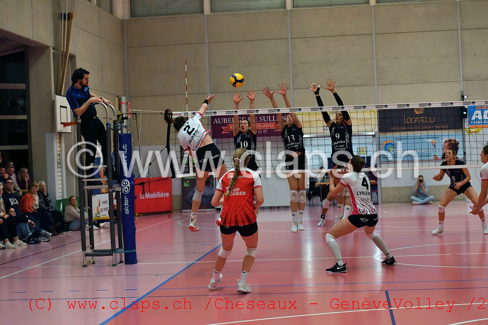20240128 Cheseaux - GeneveVolley coupe suisse