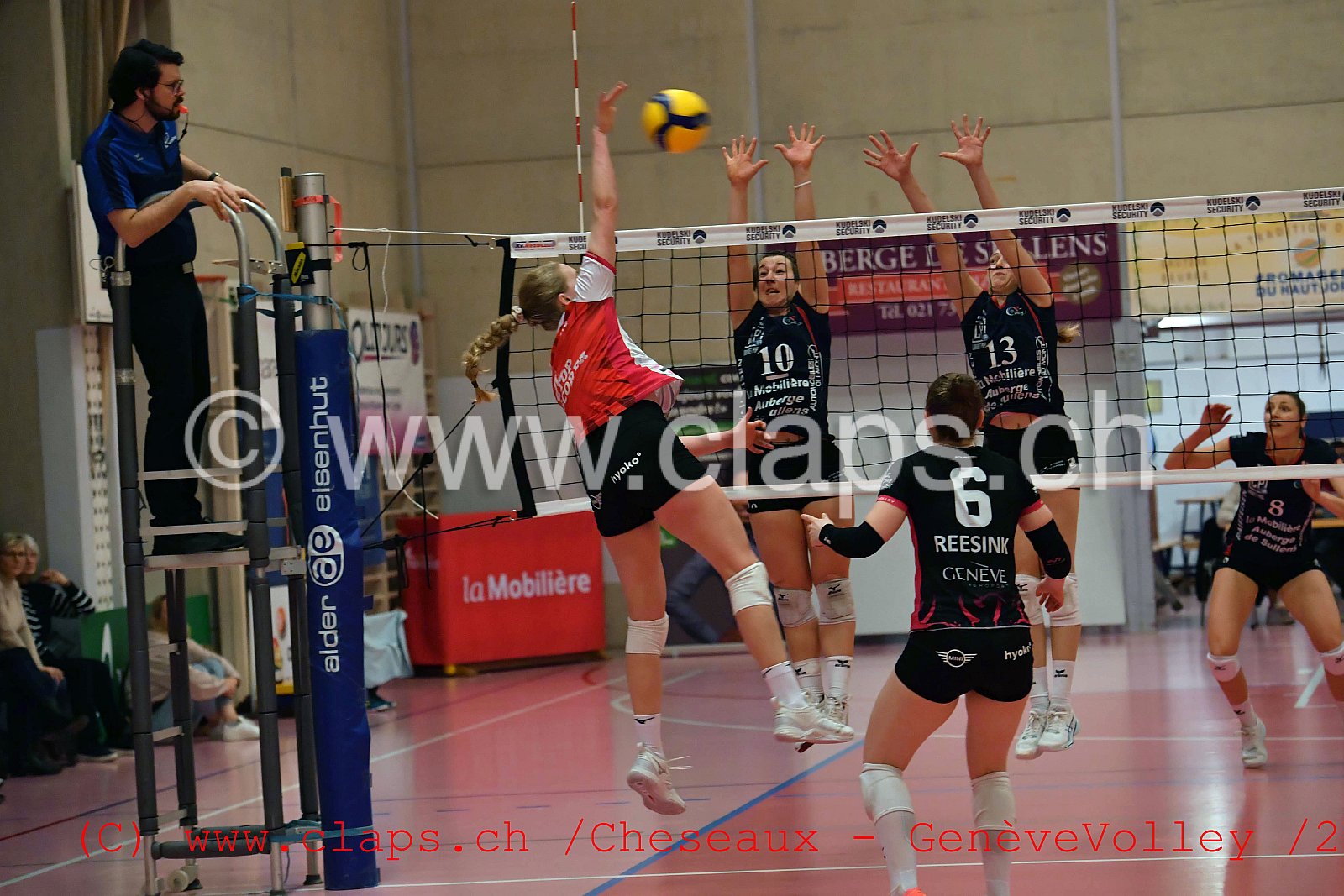 20240128 Cheseaux - GeneveVolley coupe suisse